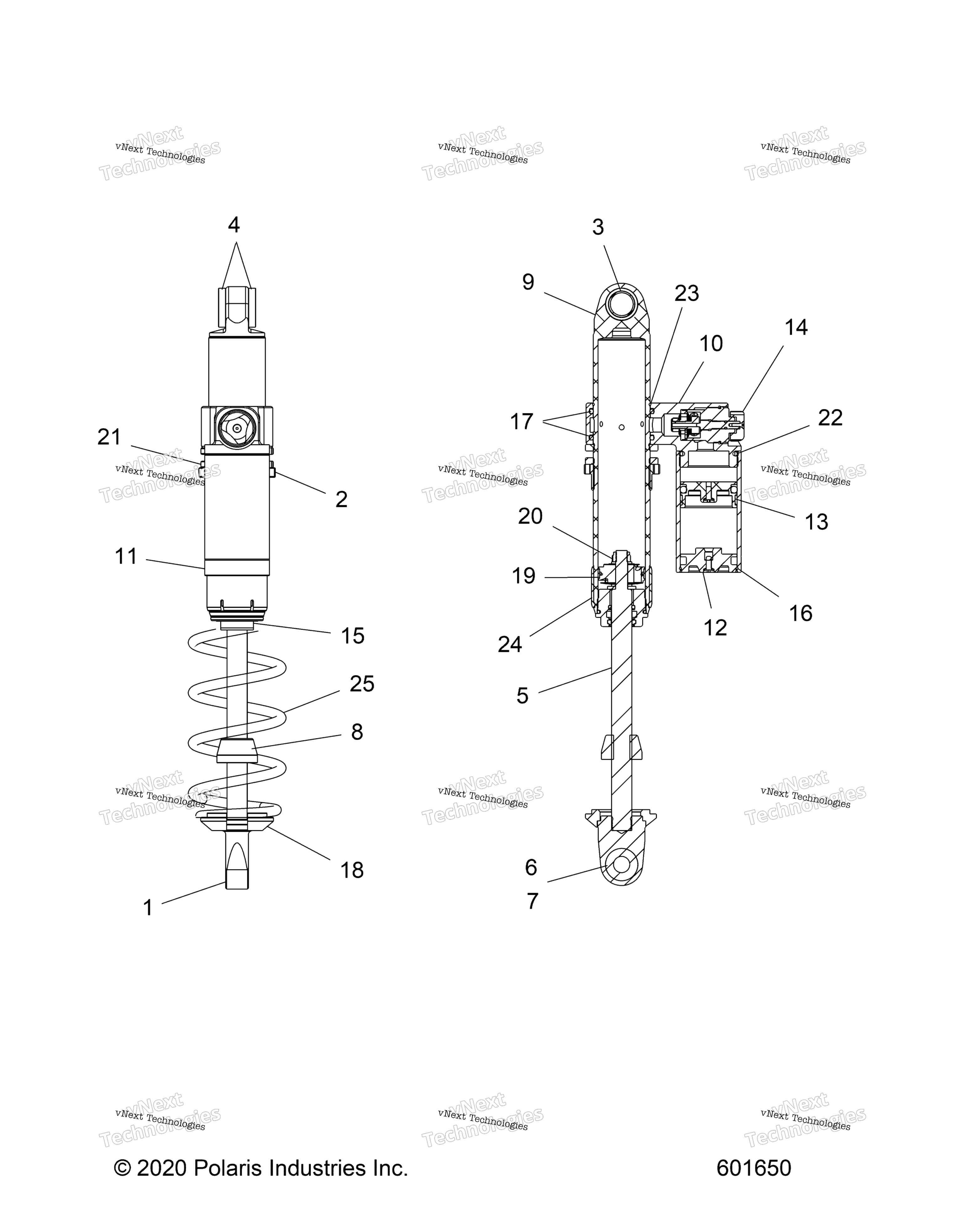 Suspension, Shock, Ifs All опции (601650)