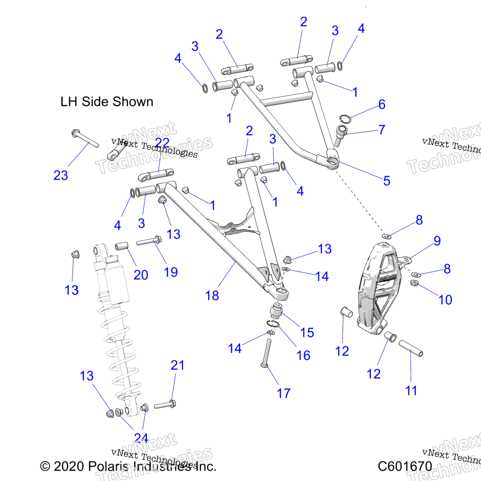 Suspension, управление Arms & Spindle All Options