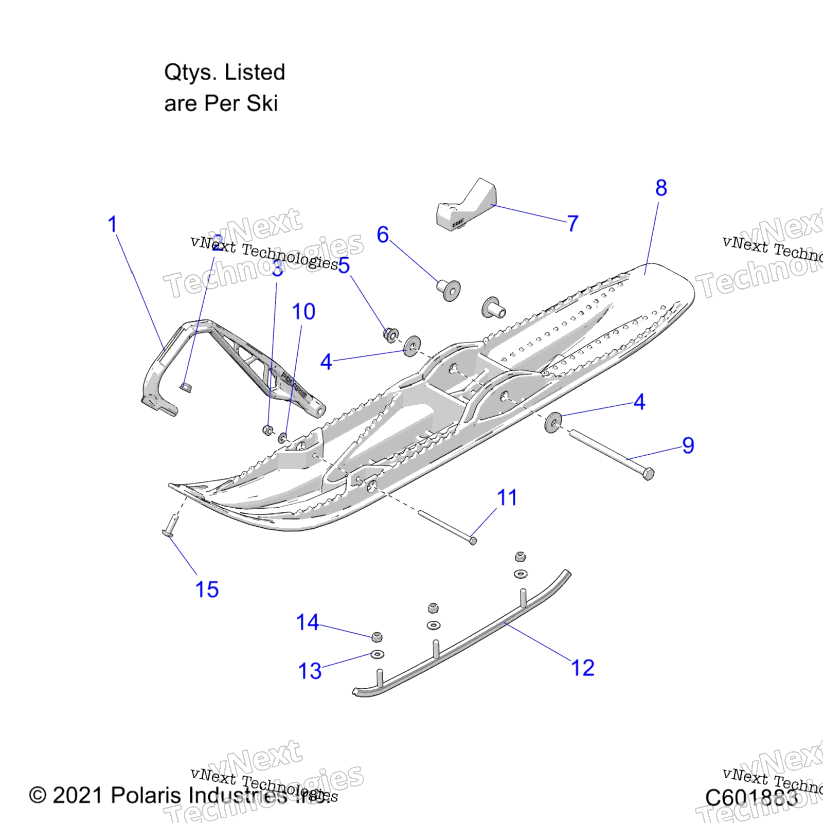 Steering, Ski Asm. S22tlc8re All опции (C601681)