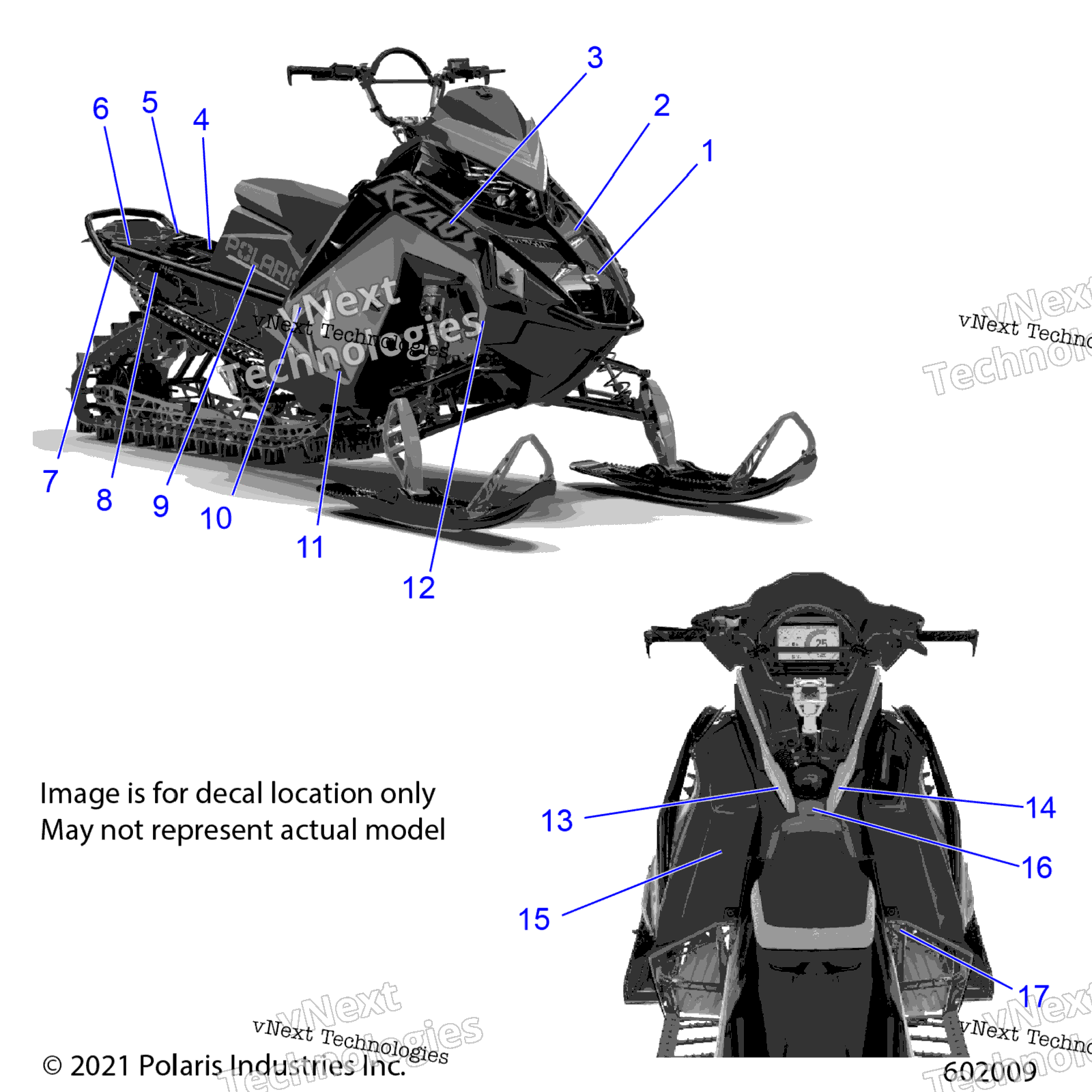 Body, Decal, Gray Side панель W / Lime Accent