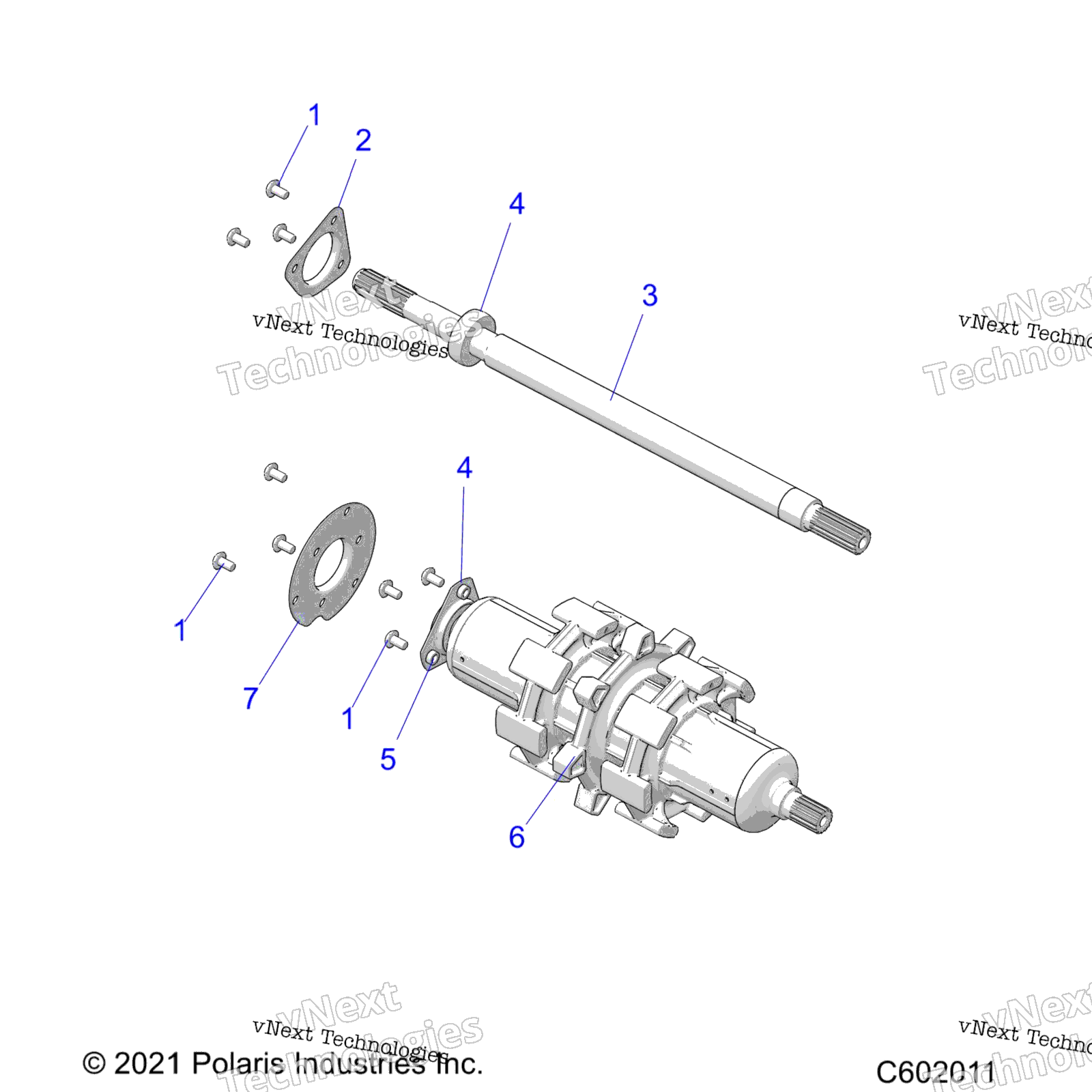 Привод Train, Jackshaft & Driveshaft All Options
