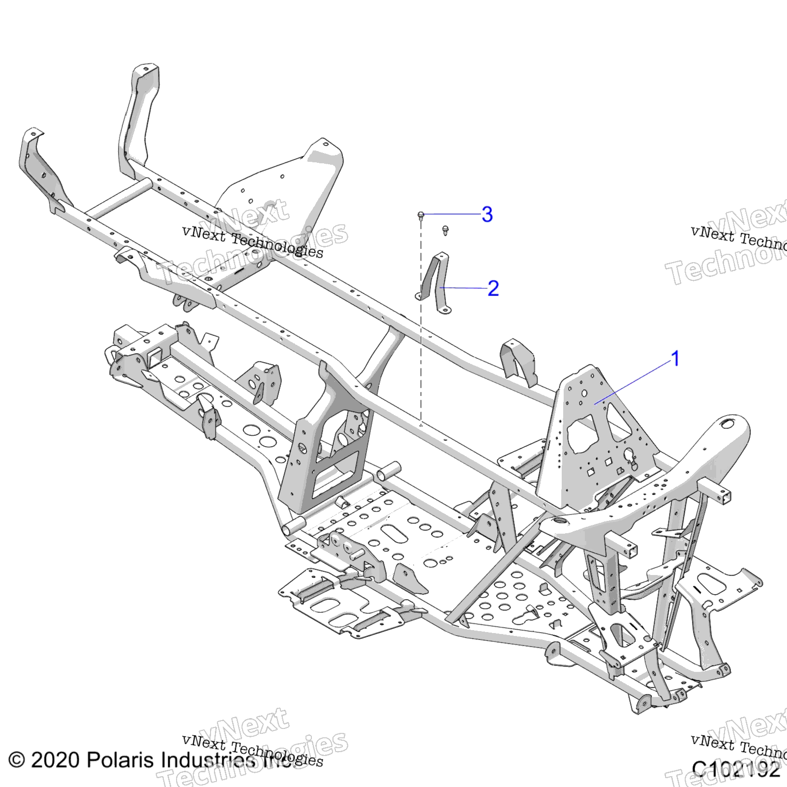Chassis, рама A20sde57b4