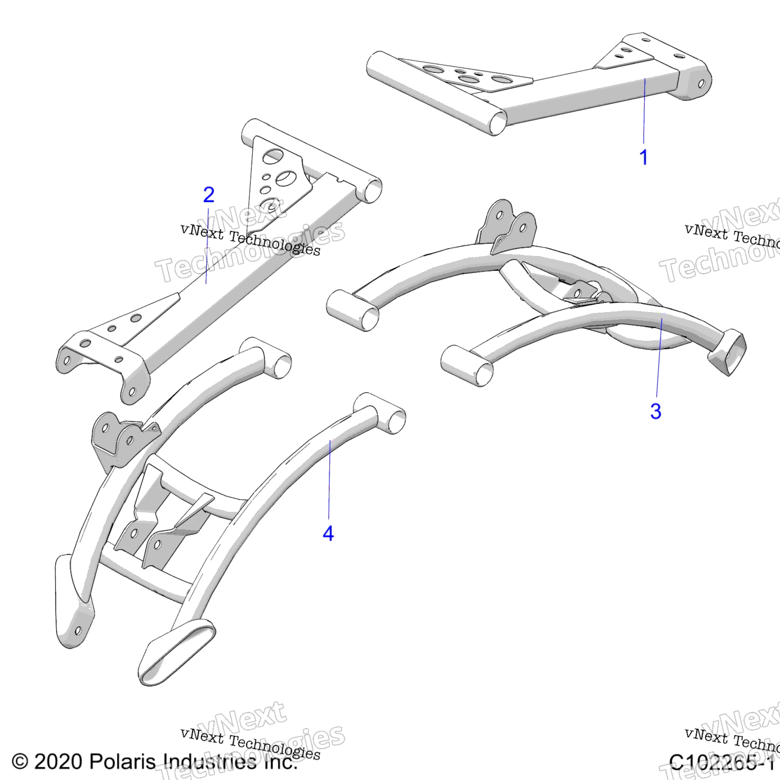Подвеска, задняя Control Arm