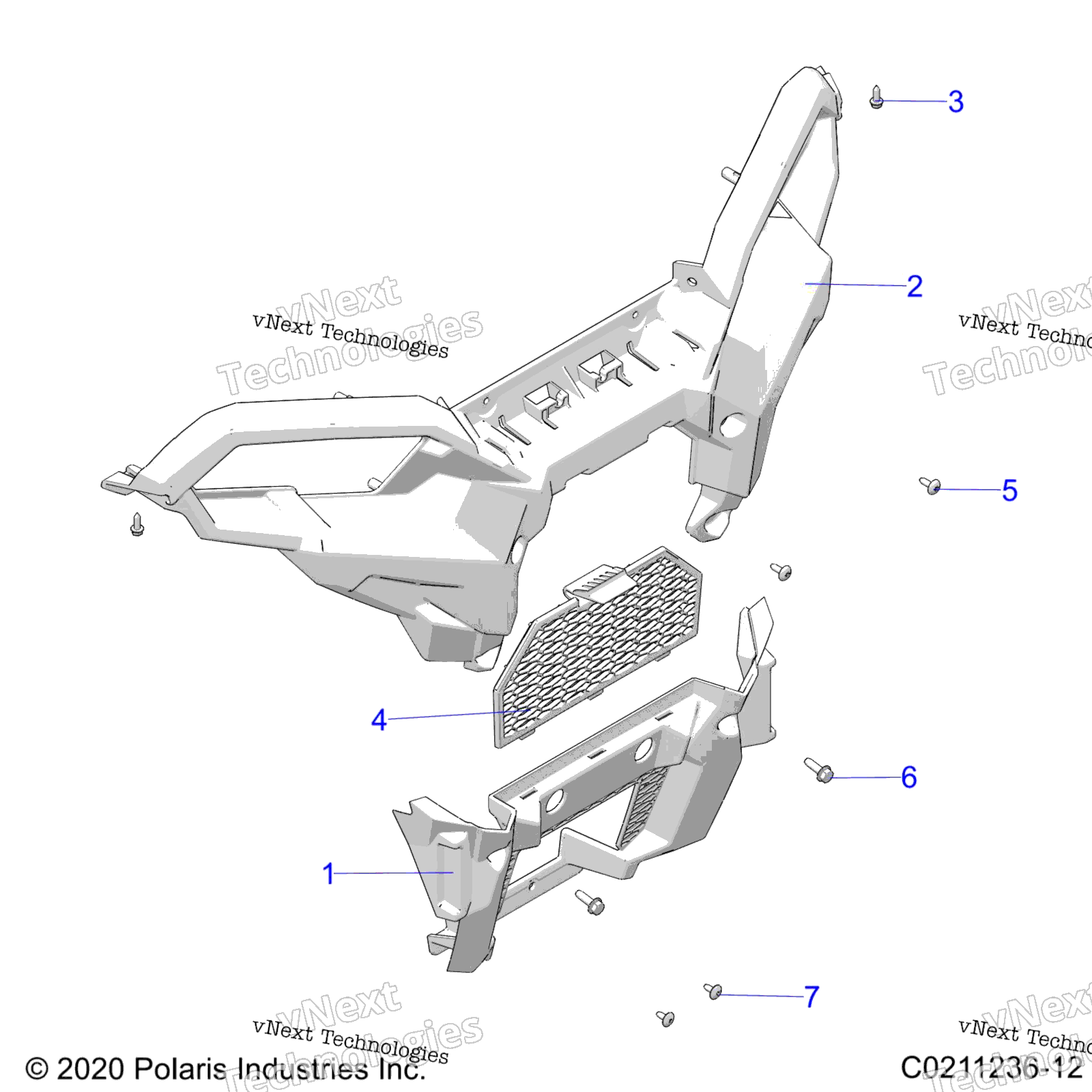 Body, передний Bumper