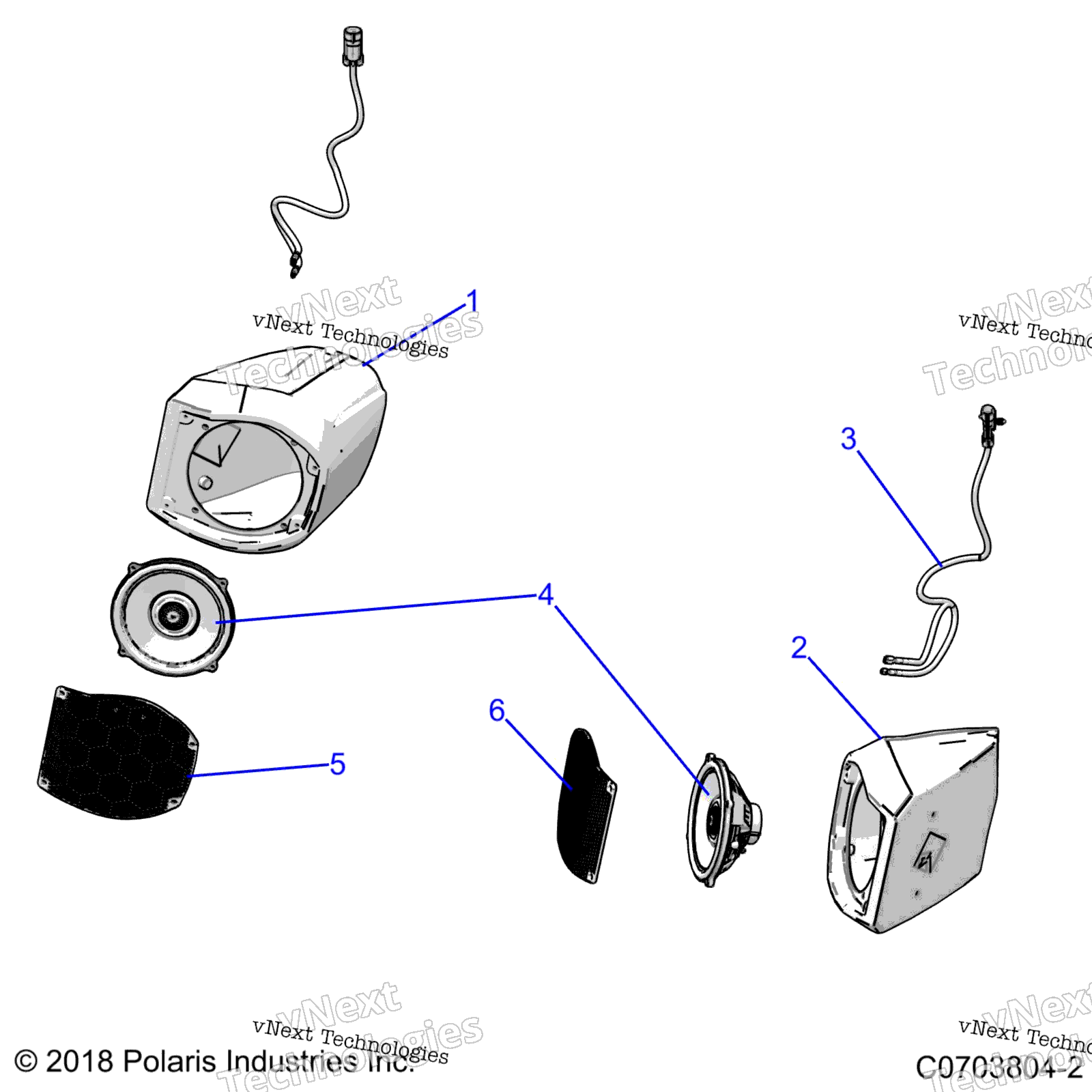 Accessory, Audio, передний Speaker G20gad99ak / As / Bk / Bs