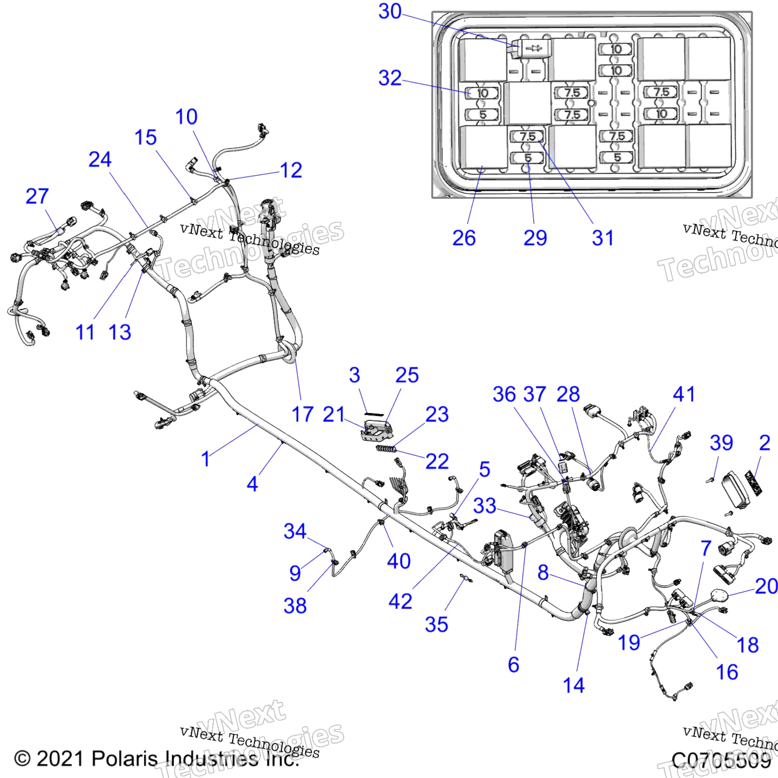 Electrical, провод Harness, Chassis, Ultimate Le