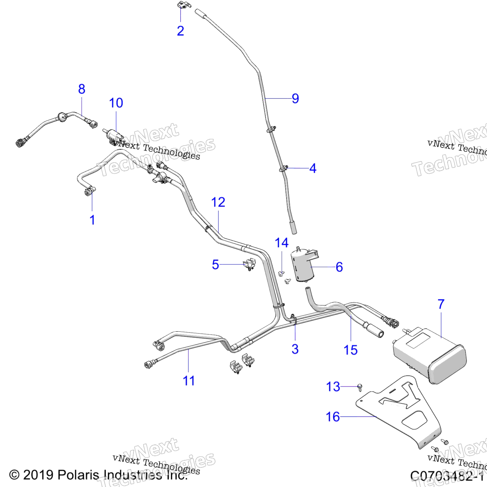 Body, топливный Lines, Evap Z21r4c92bl / Bx