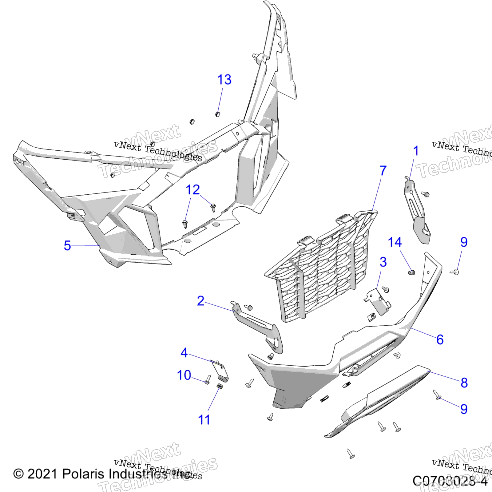 Body, передний Bumper