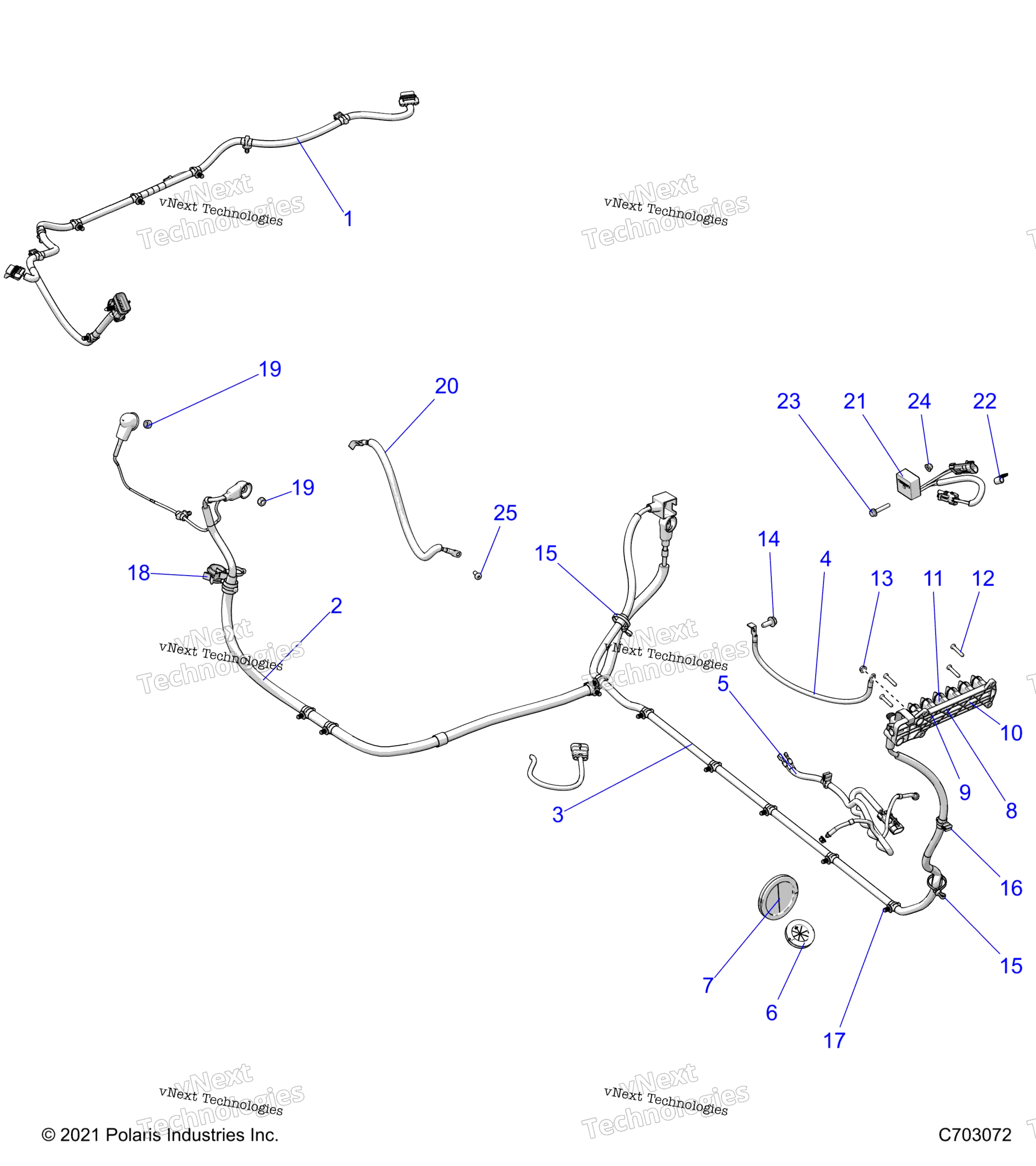 Electrical, провод Harness, Peripheral