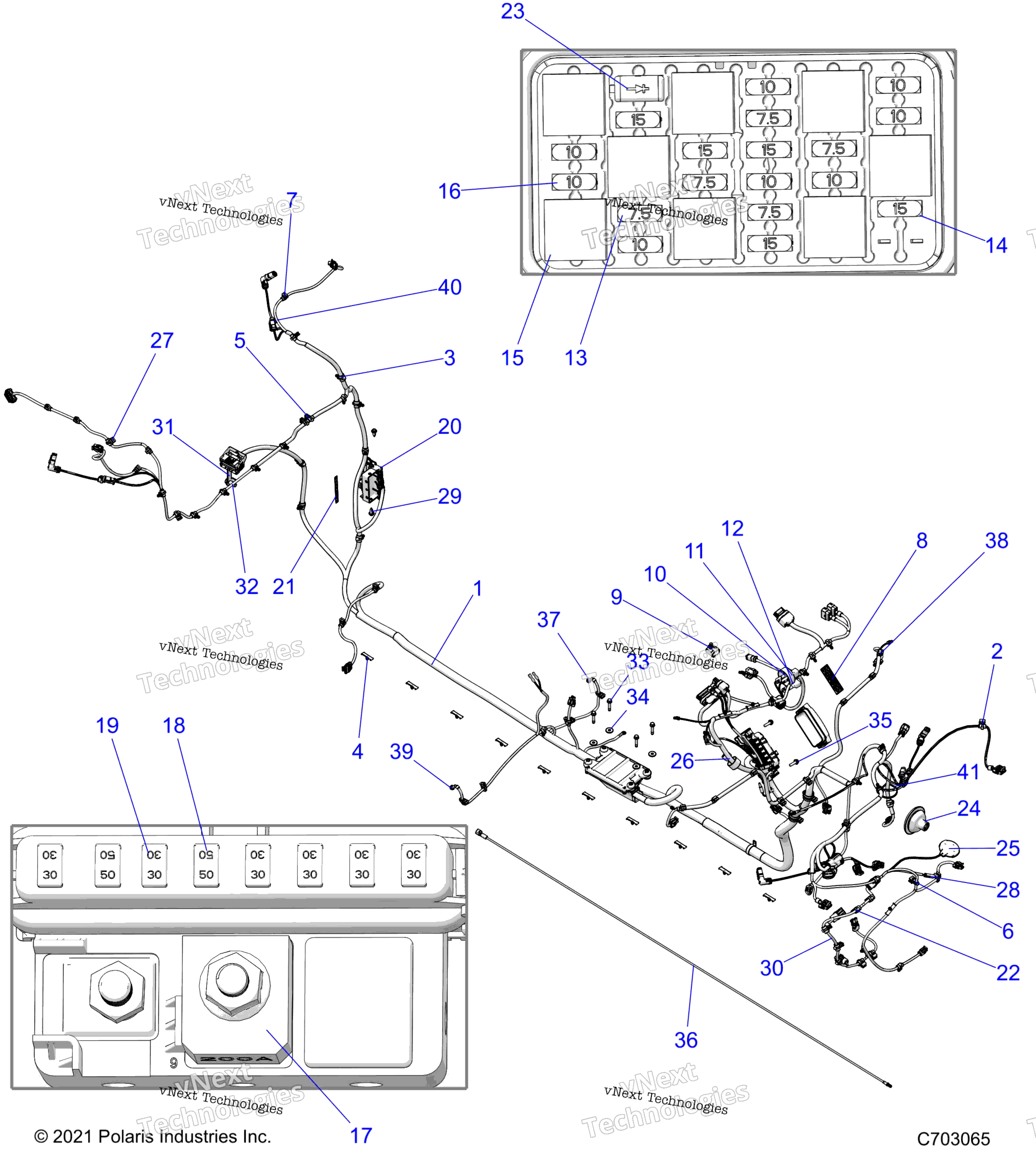 Electrical, Wire Harness, Chassis Z22rgl2kap / Al / Bk / Bp / Bt
