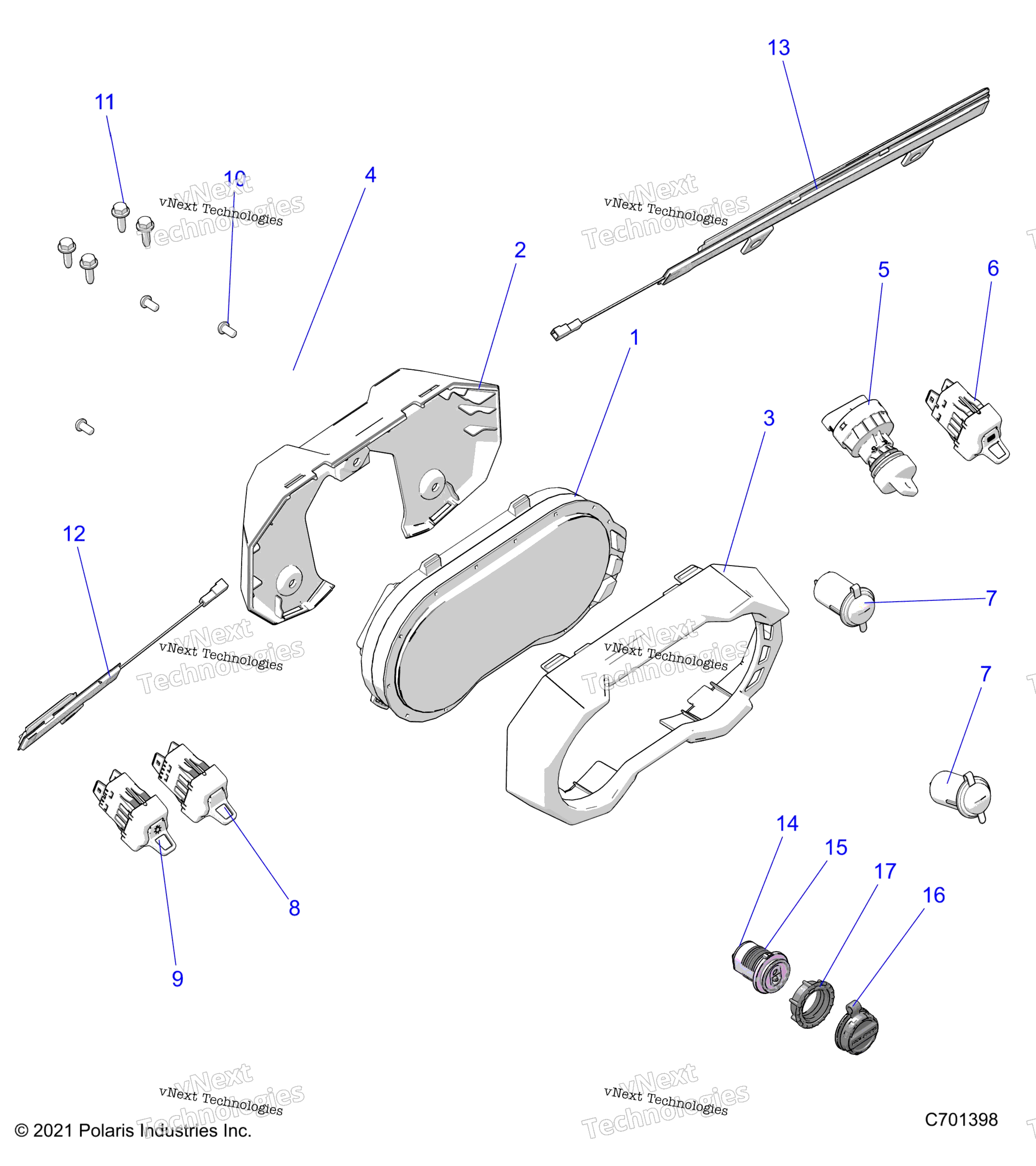 Electrical, Dash Instruments и Controls Z22rgl2kap / Al / Bk / Bp / Bt