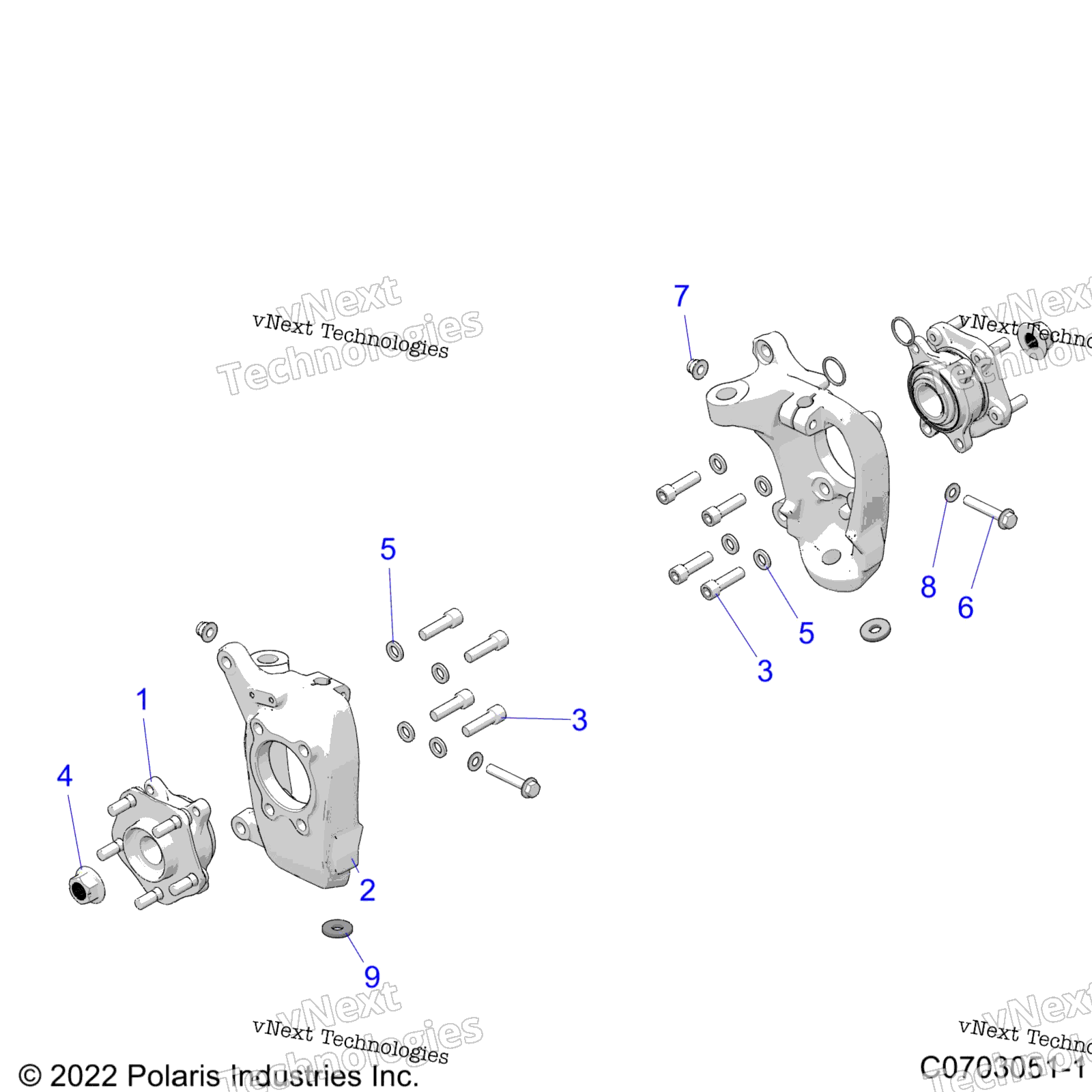 Подвеска, передняя Carrier And Hub Z22rgl2kap/Al/Bk/Bp/Bt