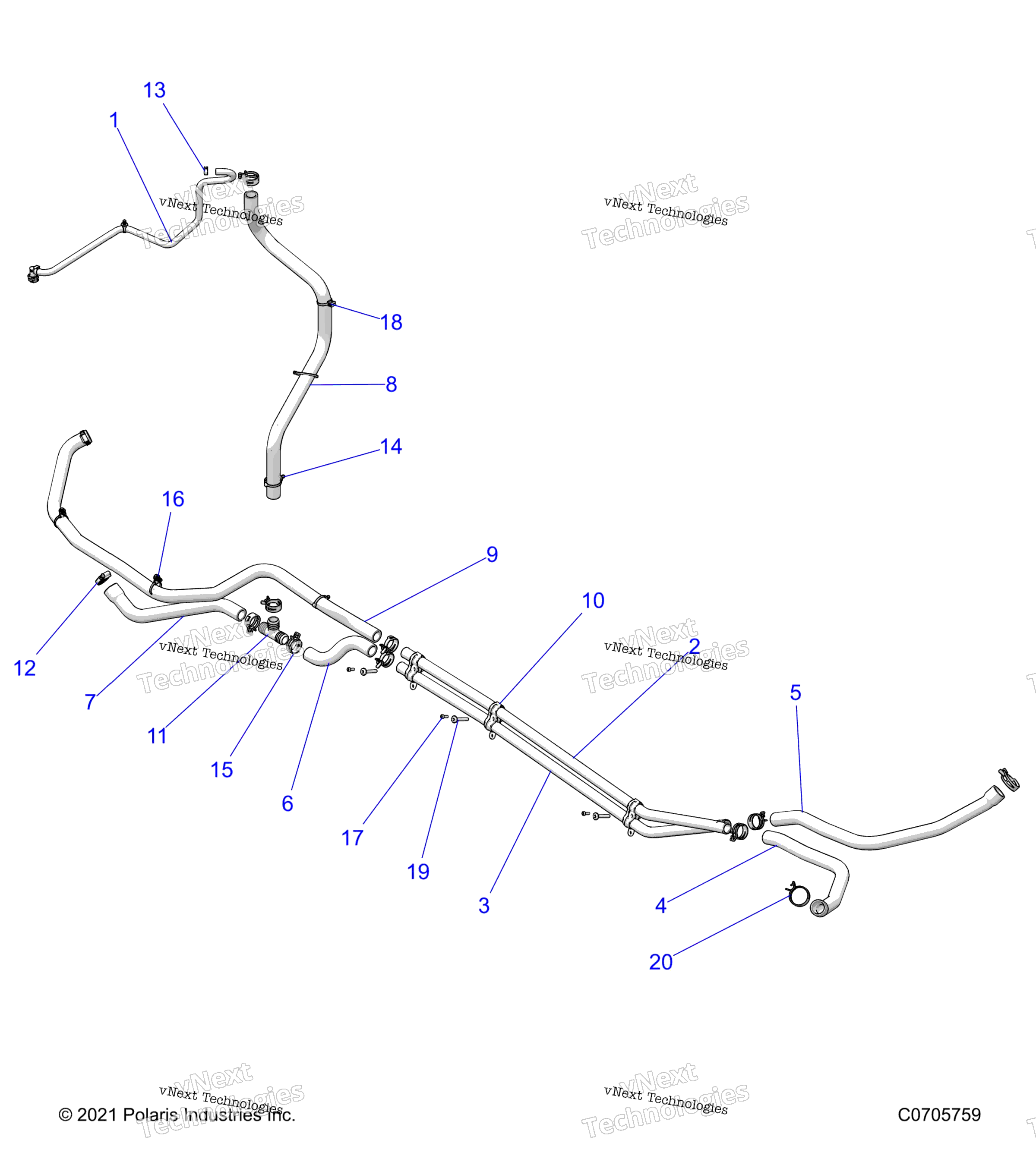 Двигатель, охлаждение Routing Engine