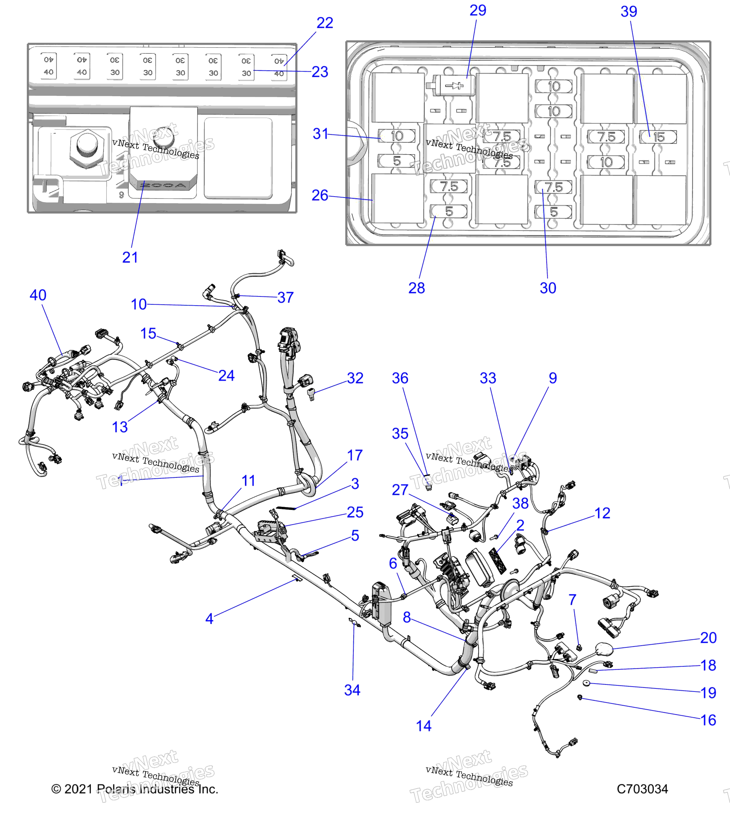Electrical, провод Harness, Chassis, Ultimate Le