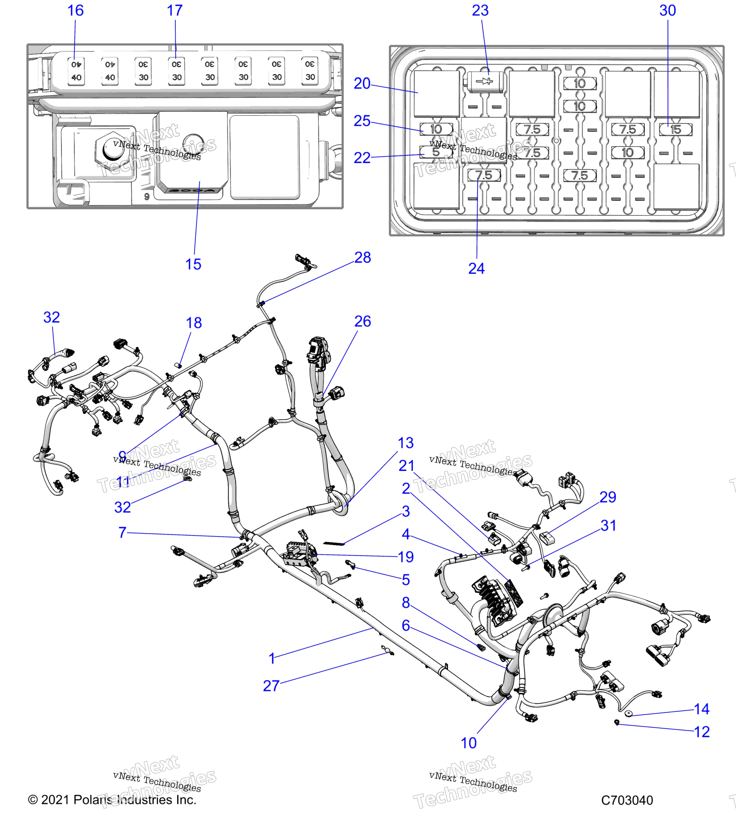 Electrical, провод Harness, Chassis, Ultimate Le