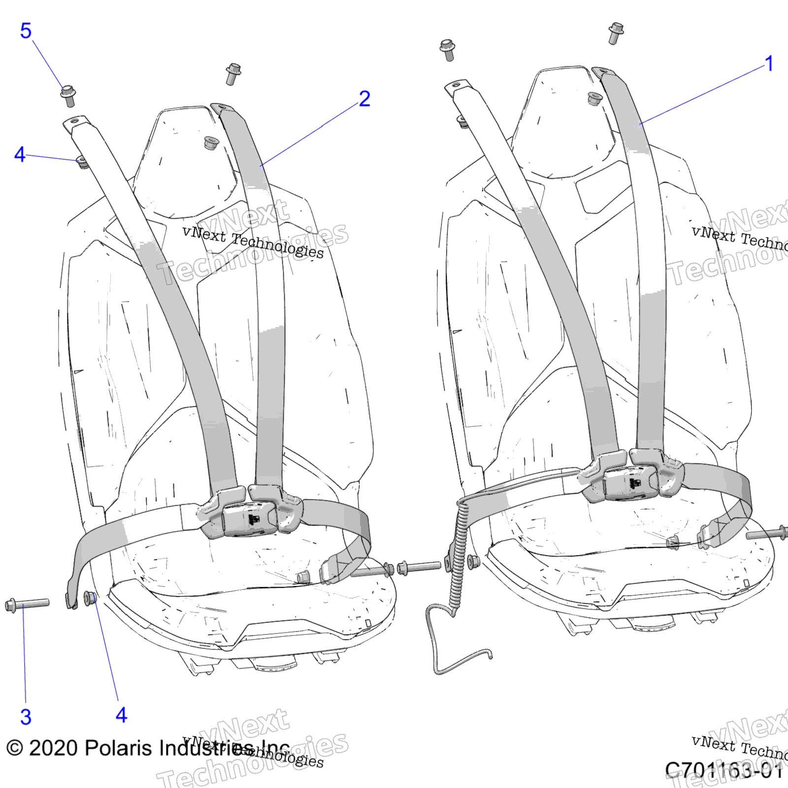 Кузов, сиденье Belt Mounting 4 Point Z22gae92aj/Bj