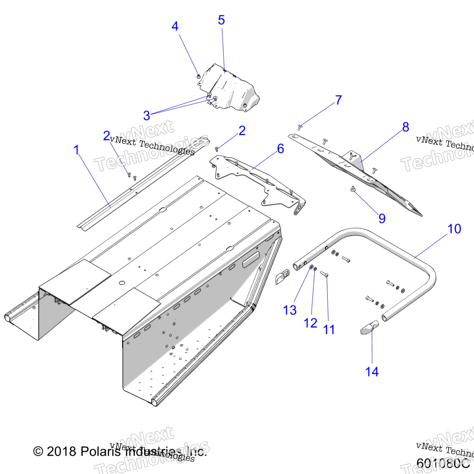 Body, Bumper, Rear, Snowflap & Taillight крышка