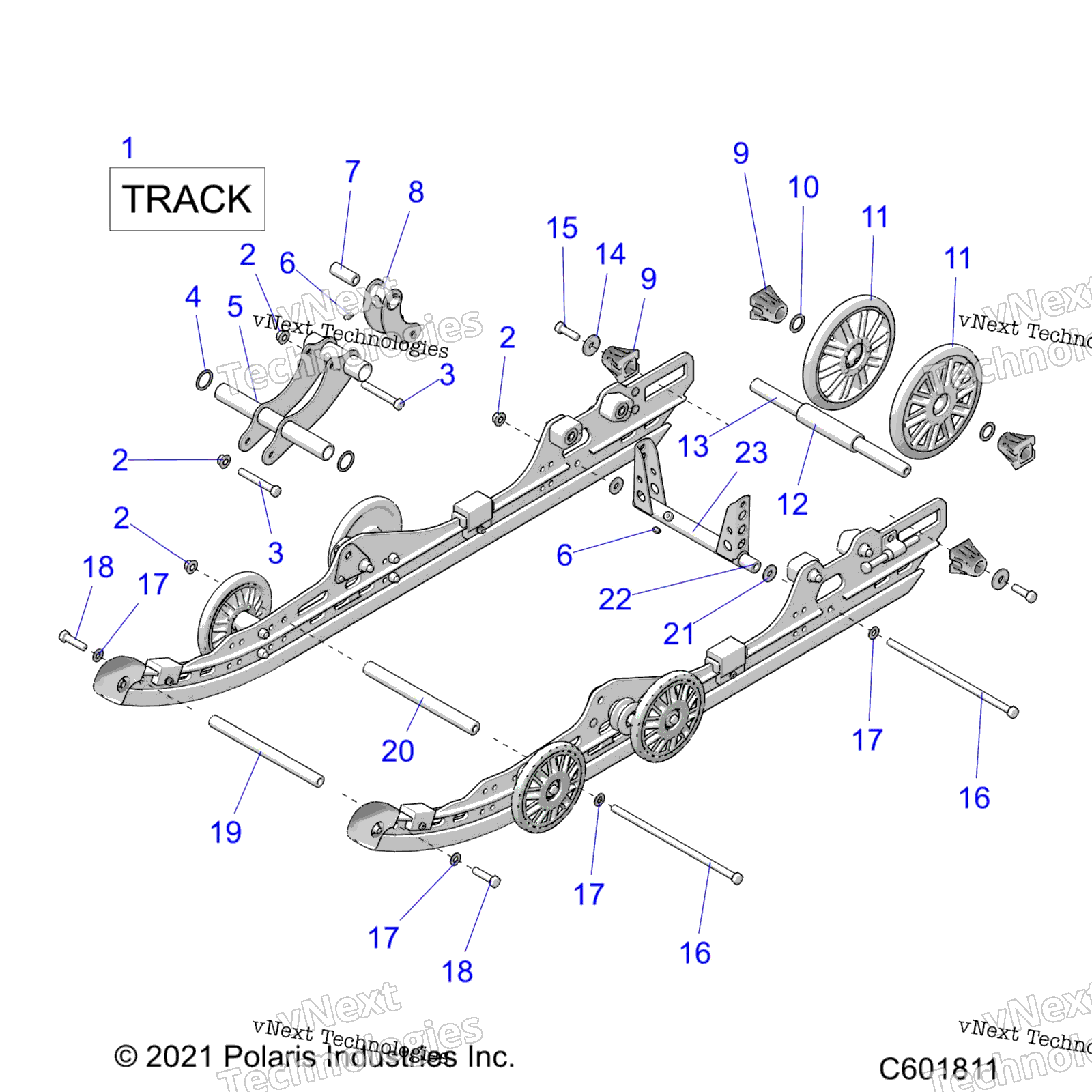 Подвеска, задняя & Track