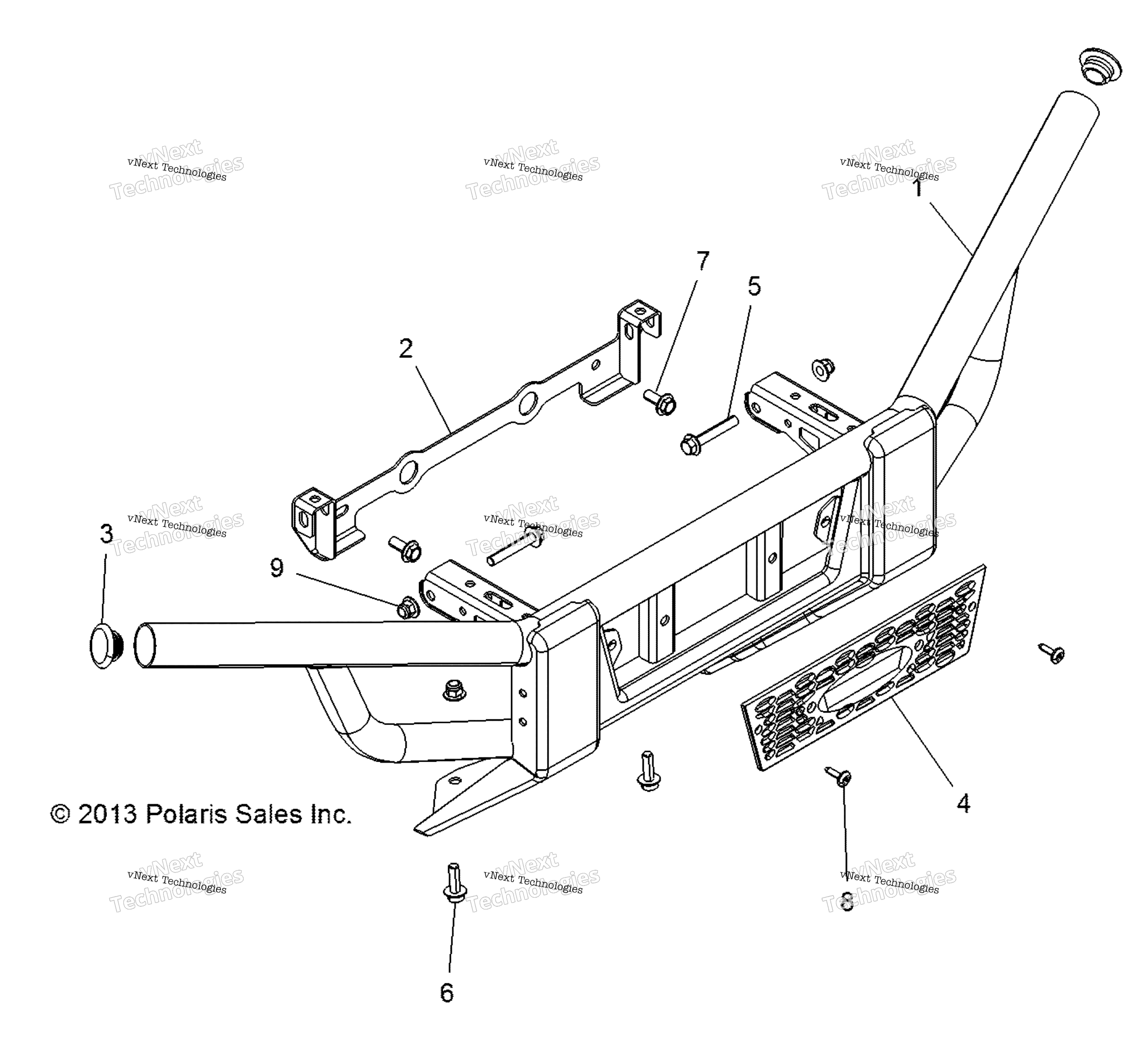 Chassis, Bumper, передний