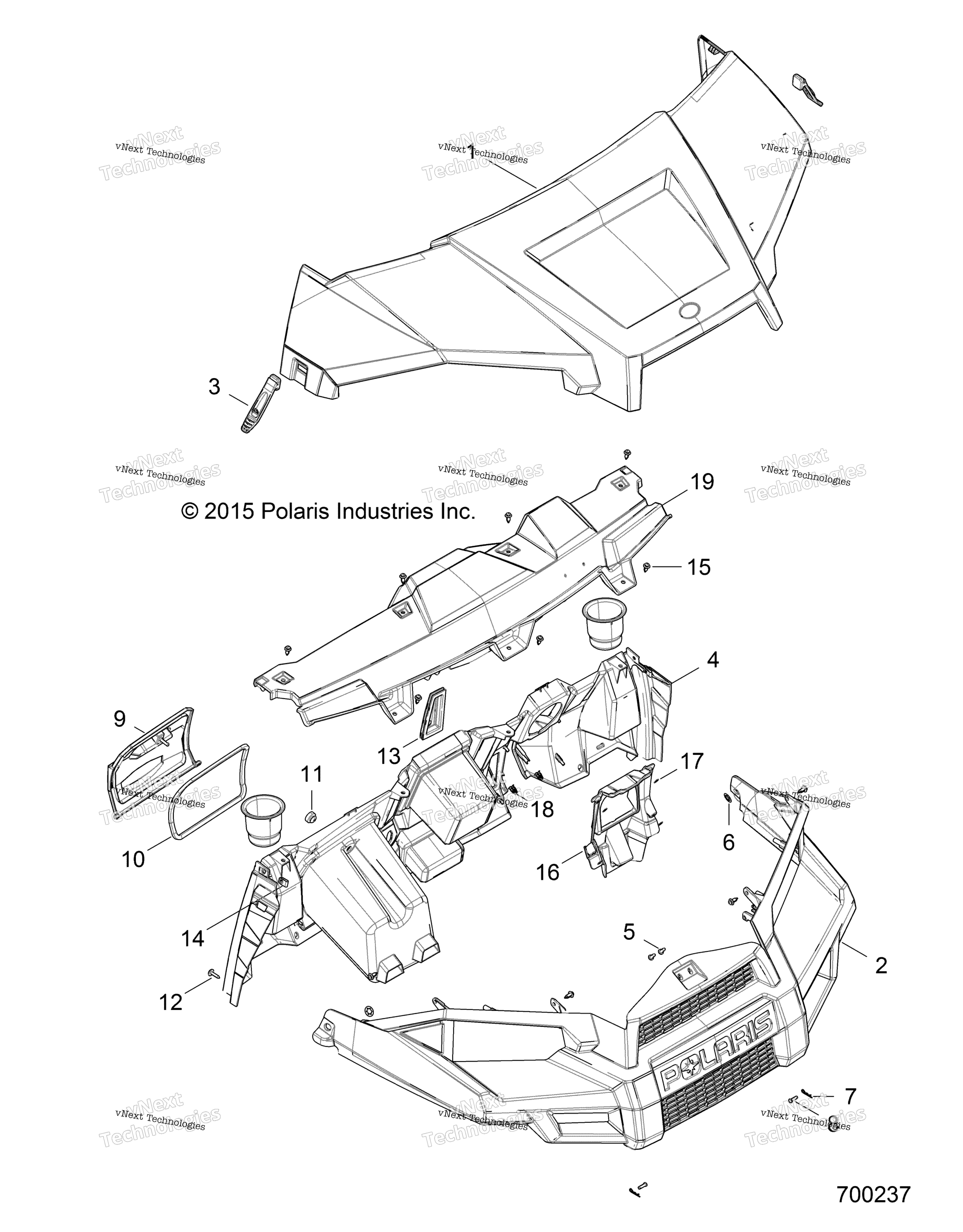 Body, Hood, панель & Grill