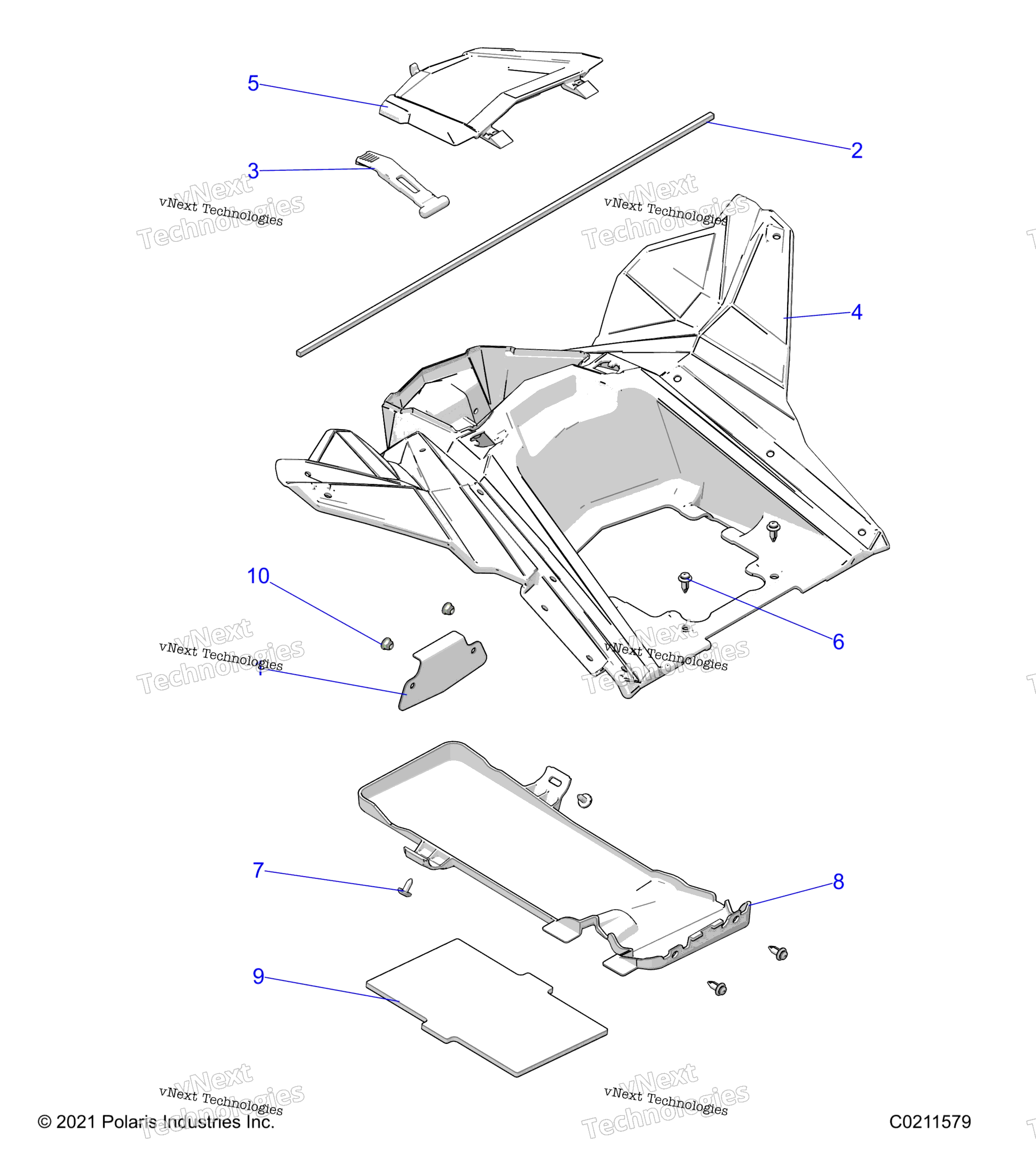 Body, Storage, задний