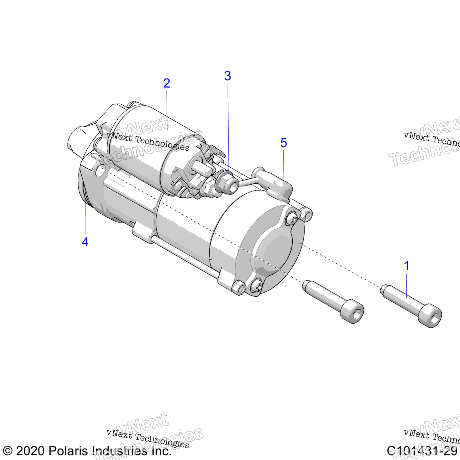 Engine, Starting система
