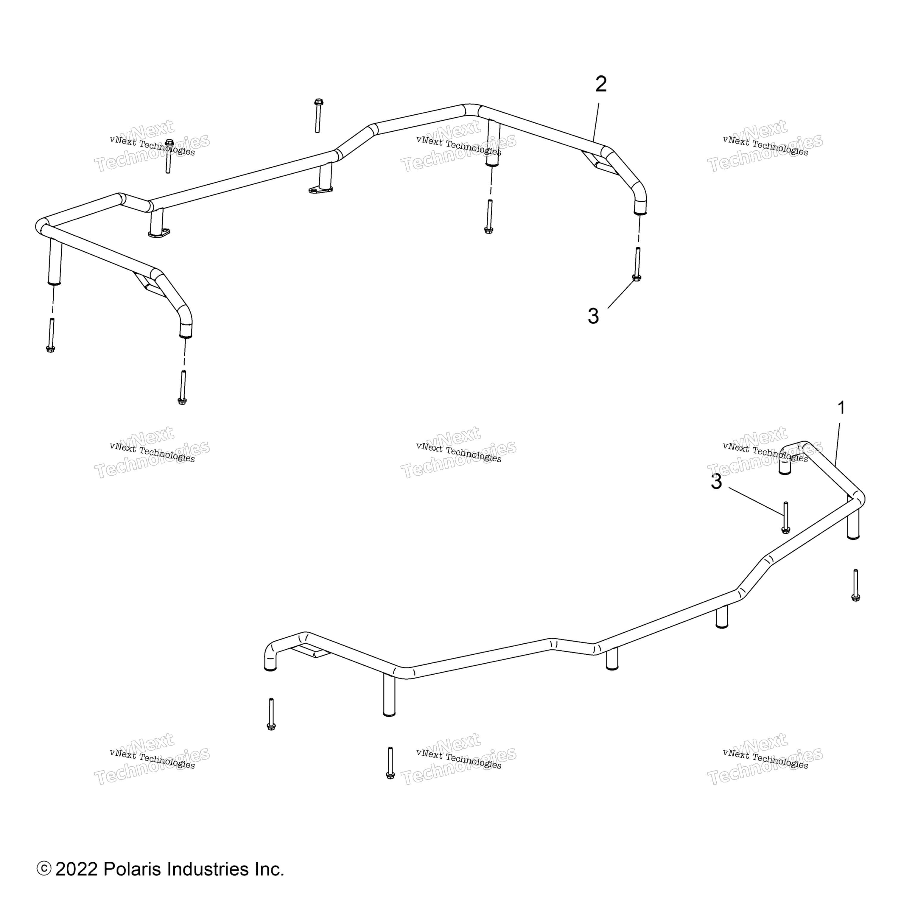 Body, передний и задний полка Extenders A22sjs57cl )