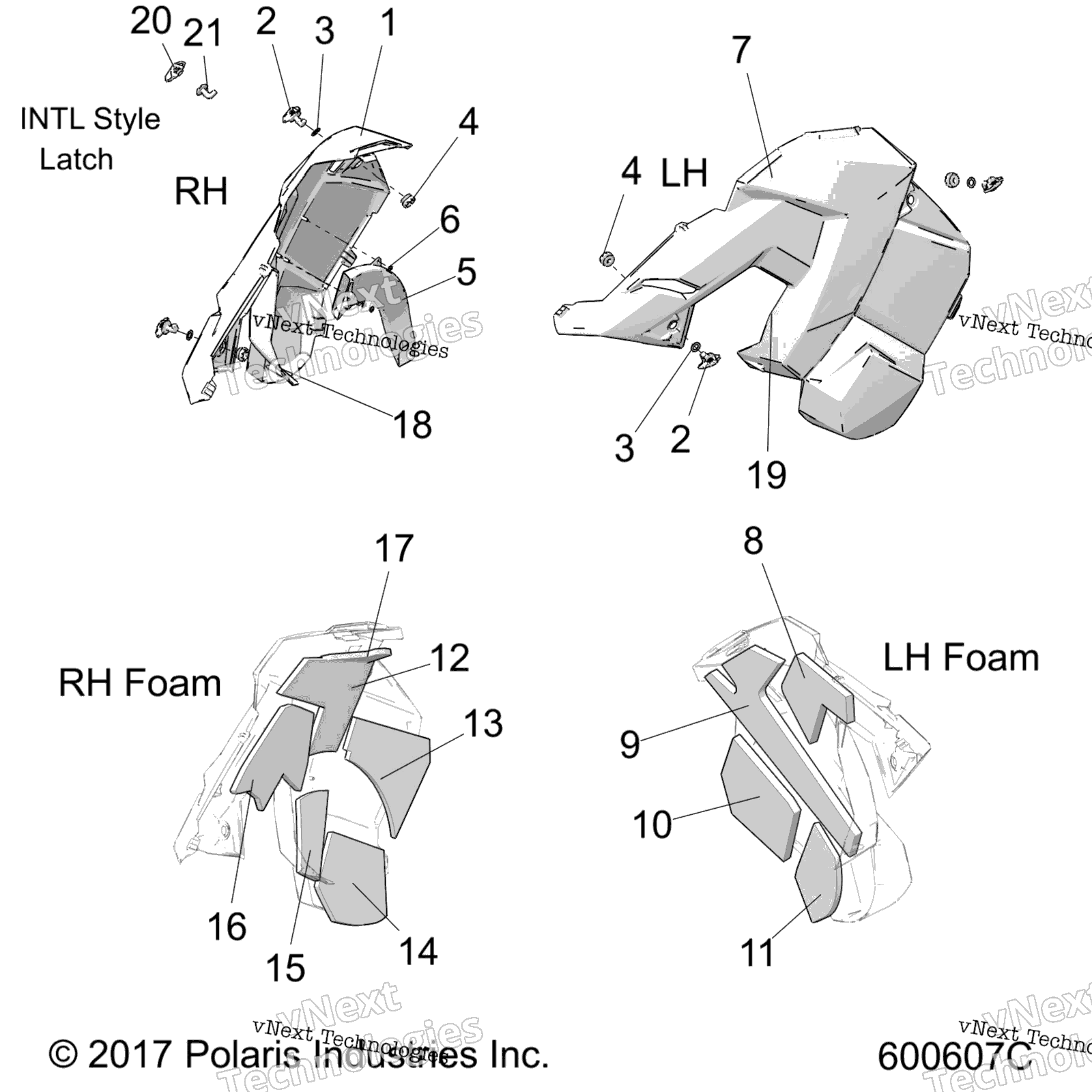 кузов Side Panels