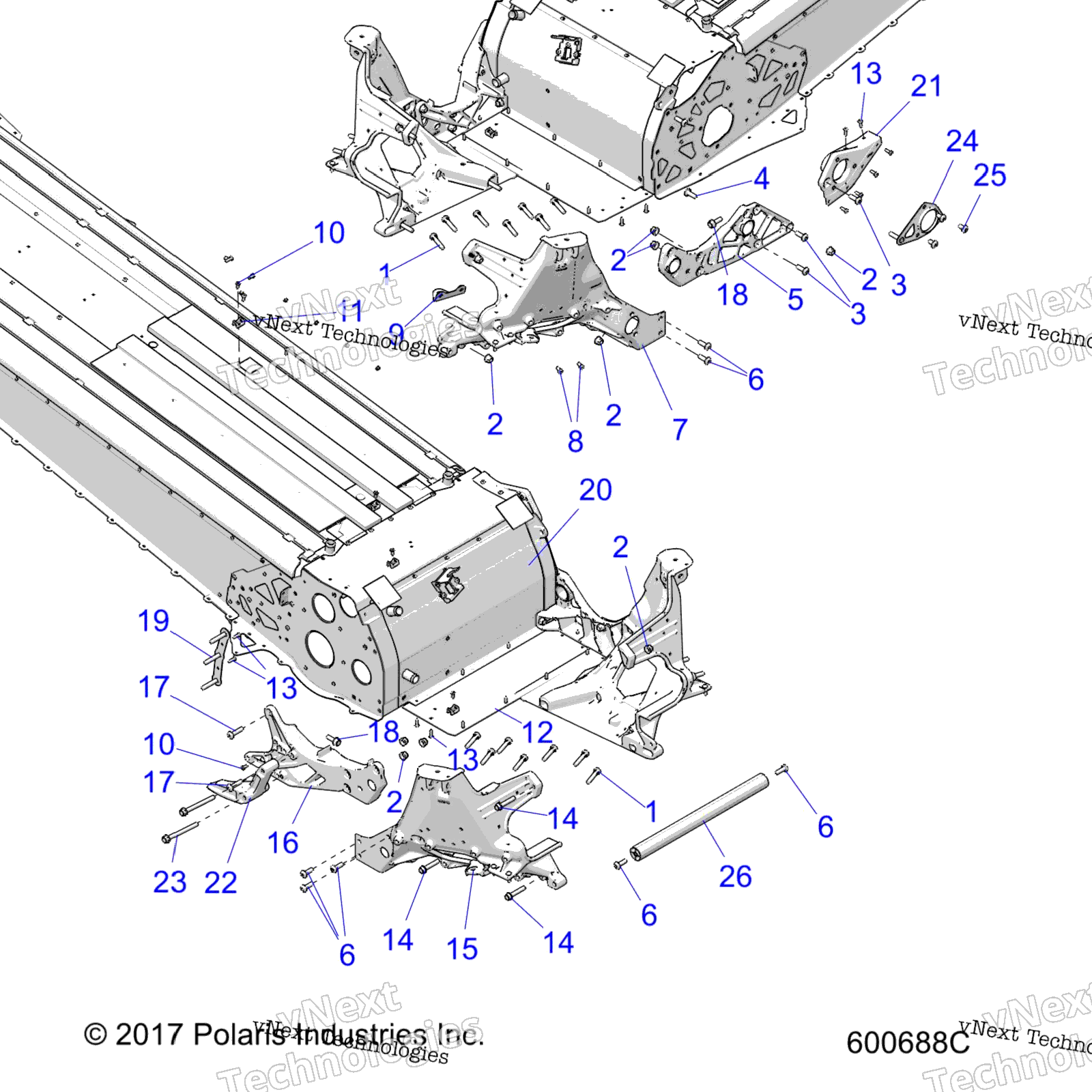 Chassis, Bulkhead узел