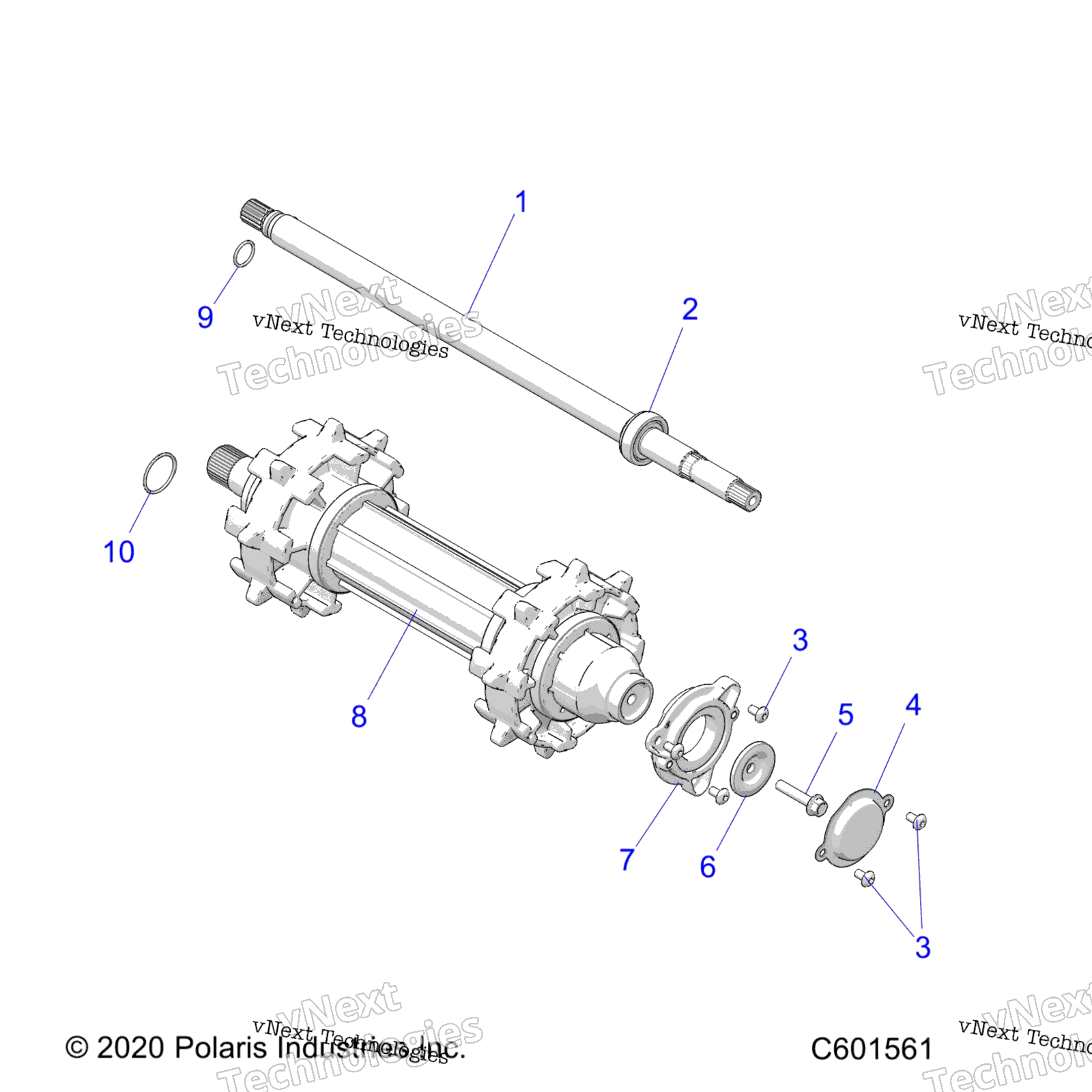 Привод Train, Jackshaft & Driveshaft