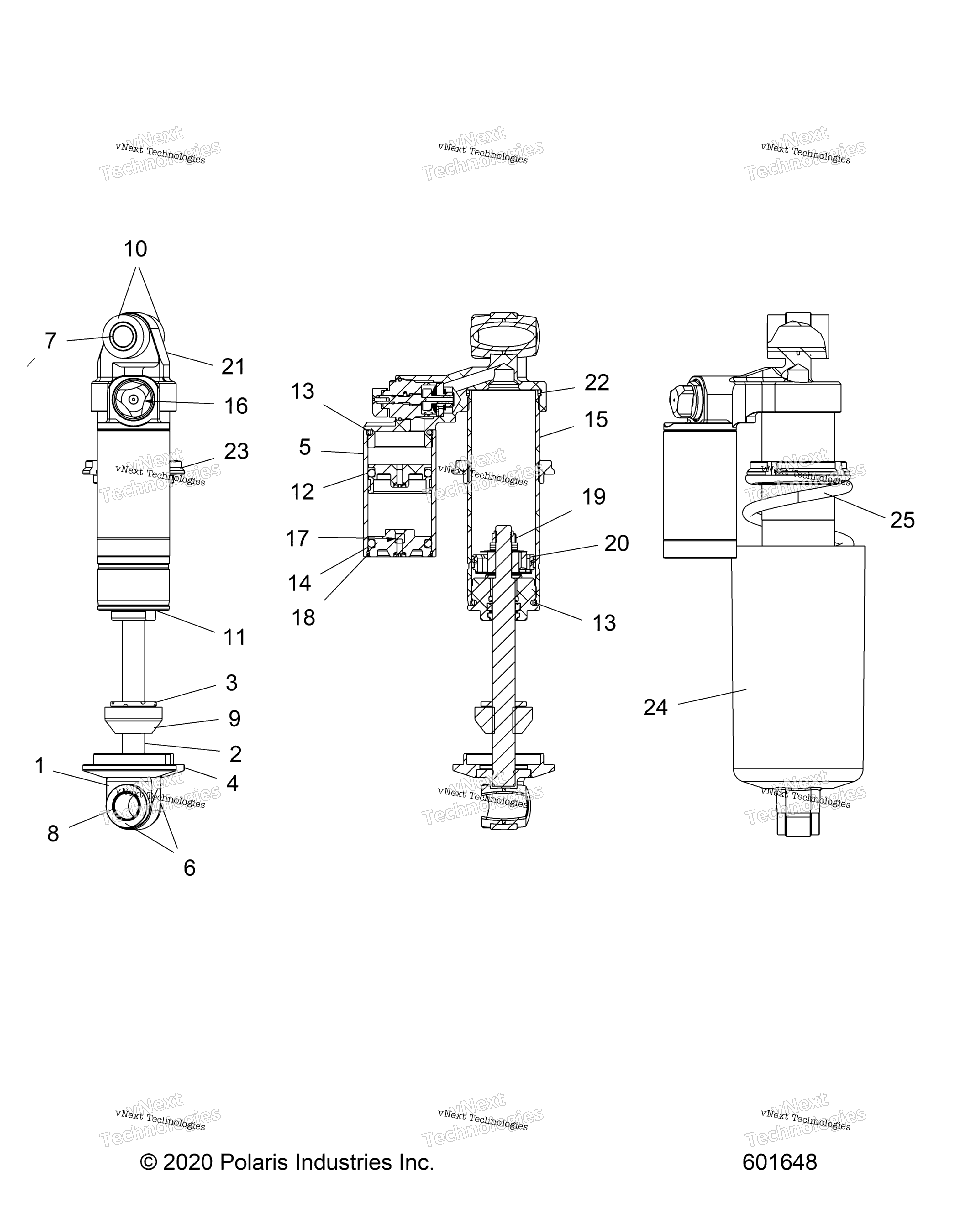 Suspension, Shock, передний Track