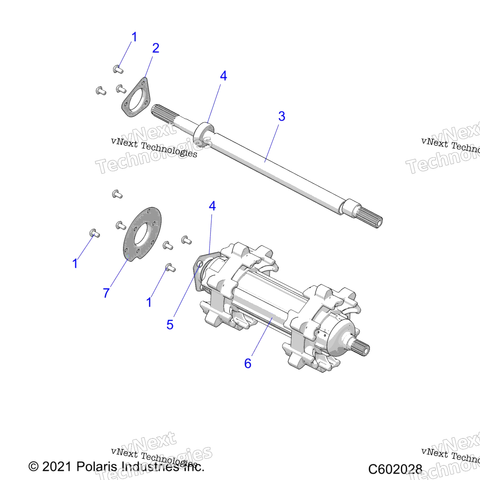 Привод Train, Jackshaft & Driveshaft