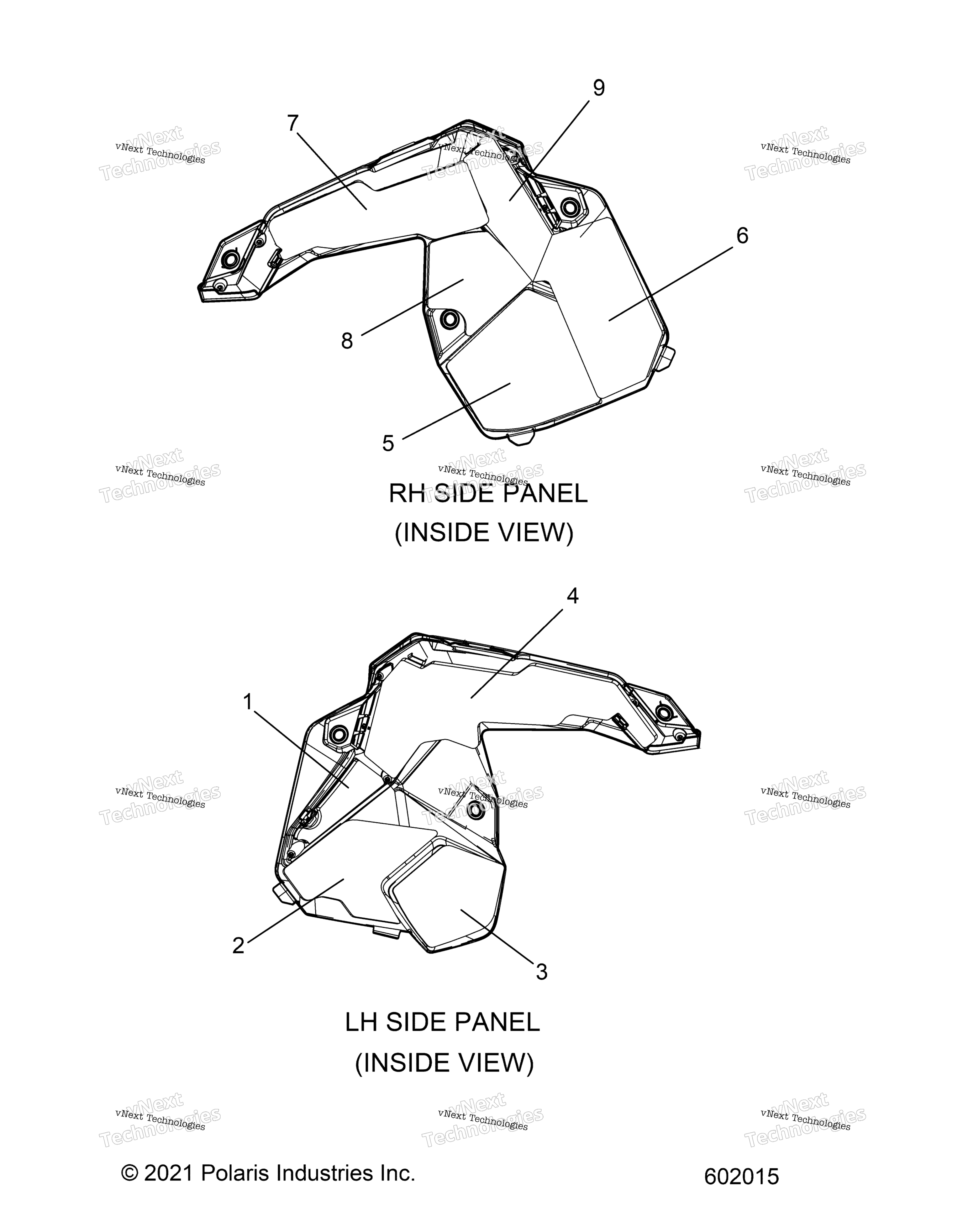 Body, Side панель Foam / Fabric