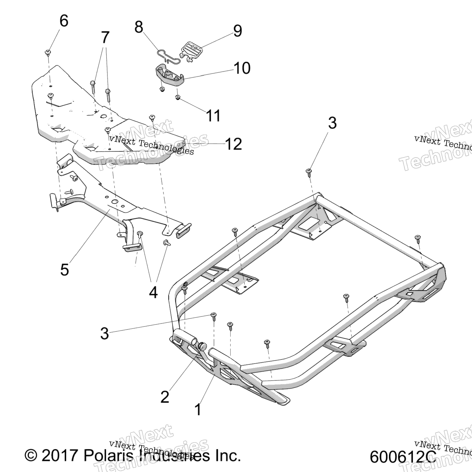 Chassis, полка Asm., Adventure All Options