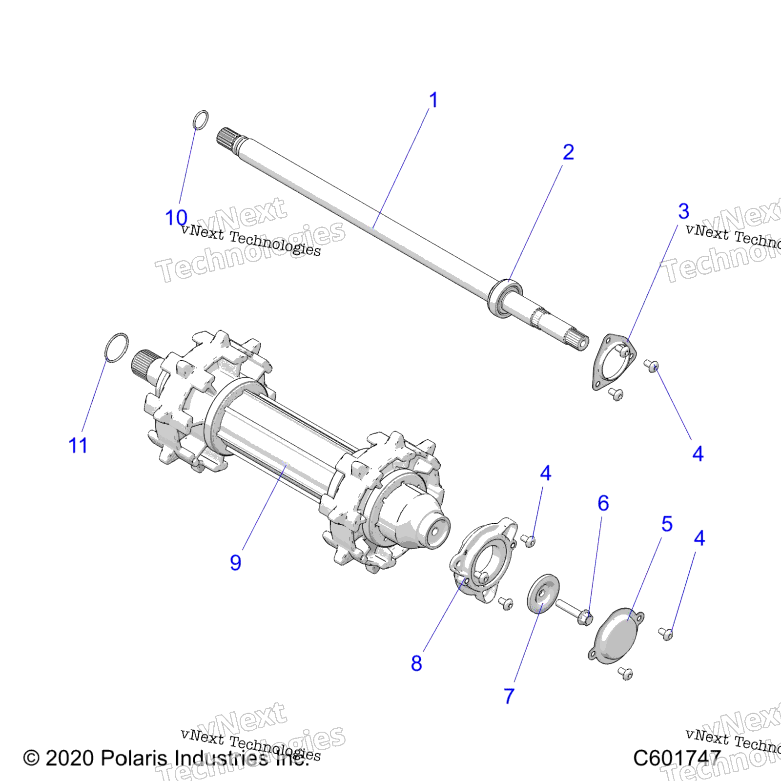 Привод Train, Jackshaft & Driveshaft All Options