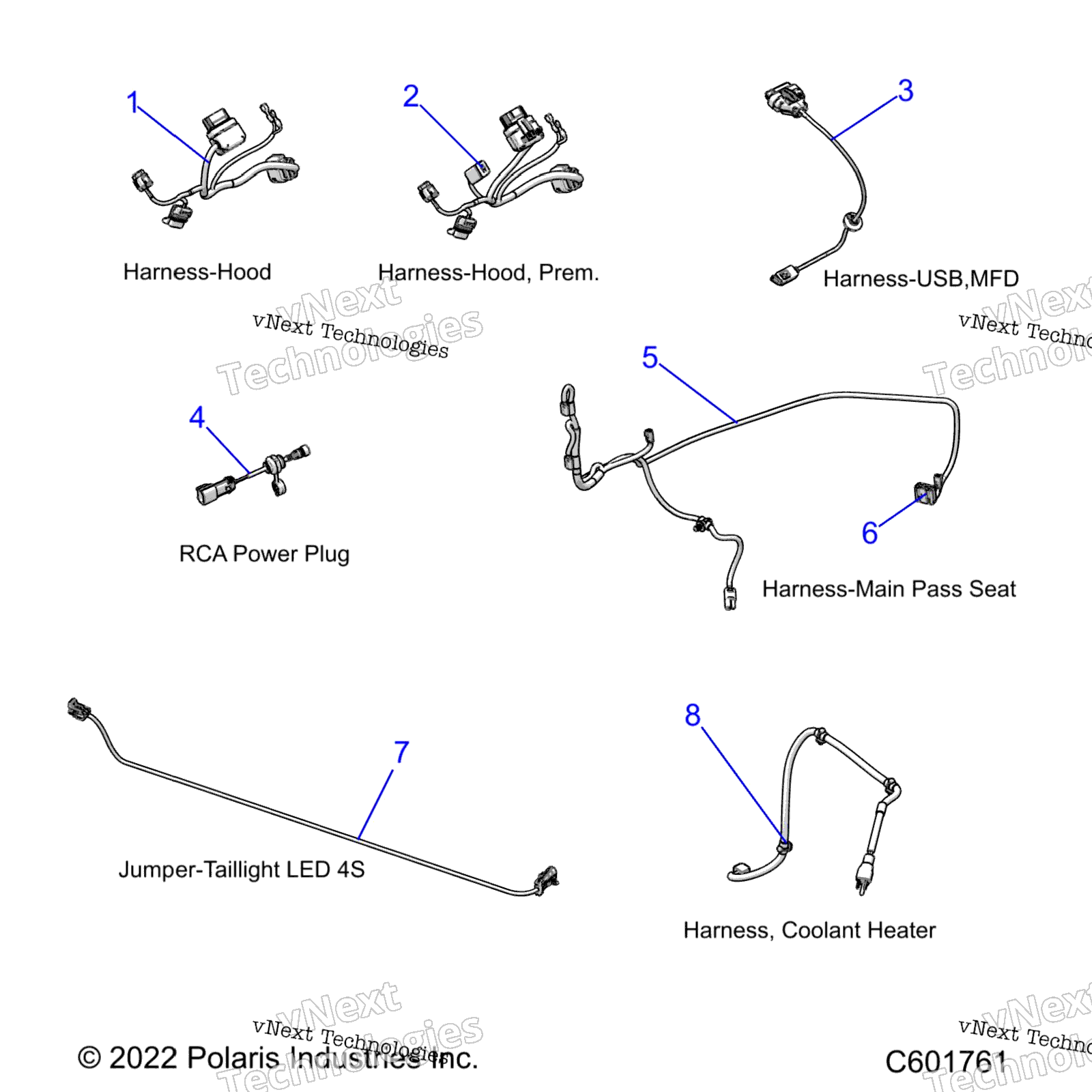 Electrical, Wire Harnesses / Jumpers All Options