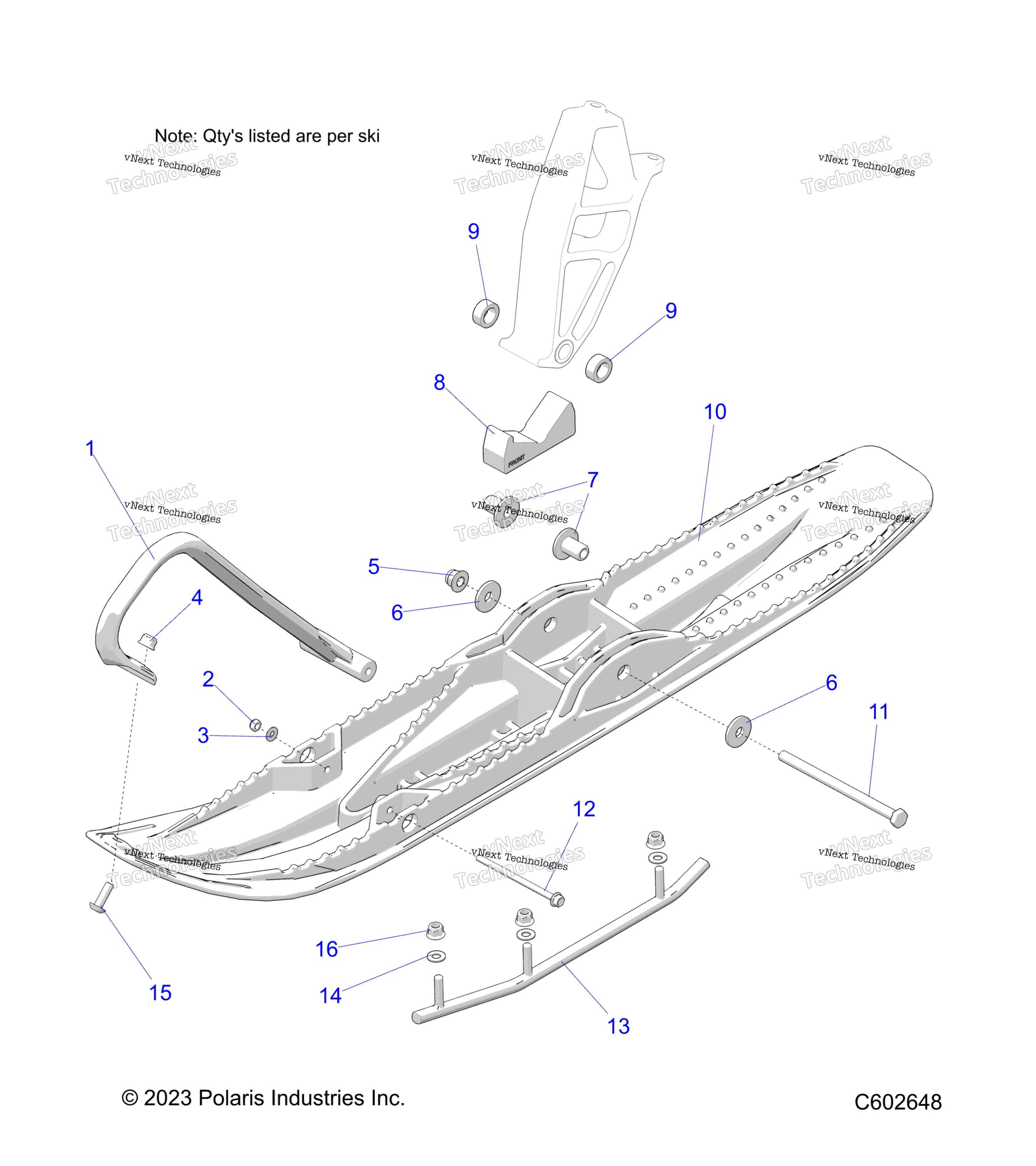 Steering, Ski Asm. M23fje9fs / 9Fe