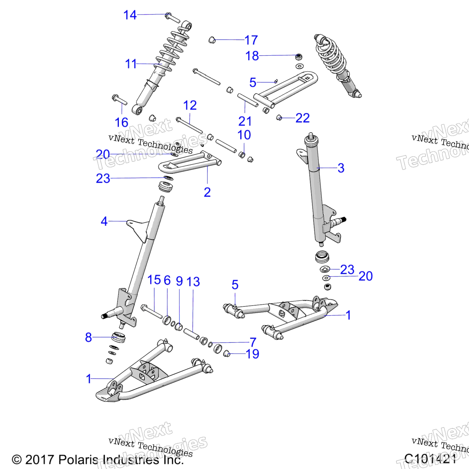 Подвеска, передняя