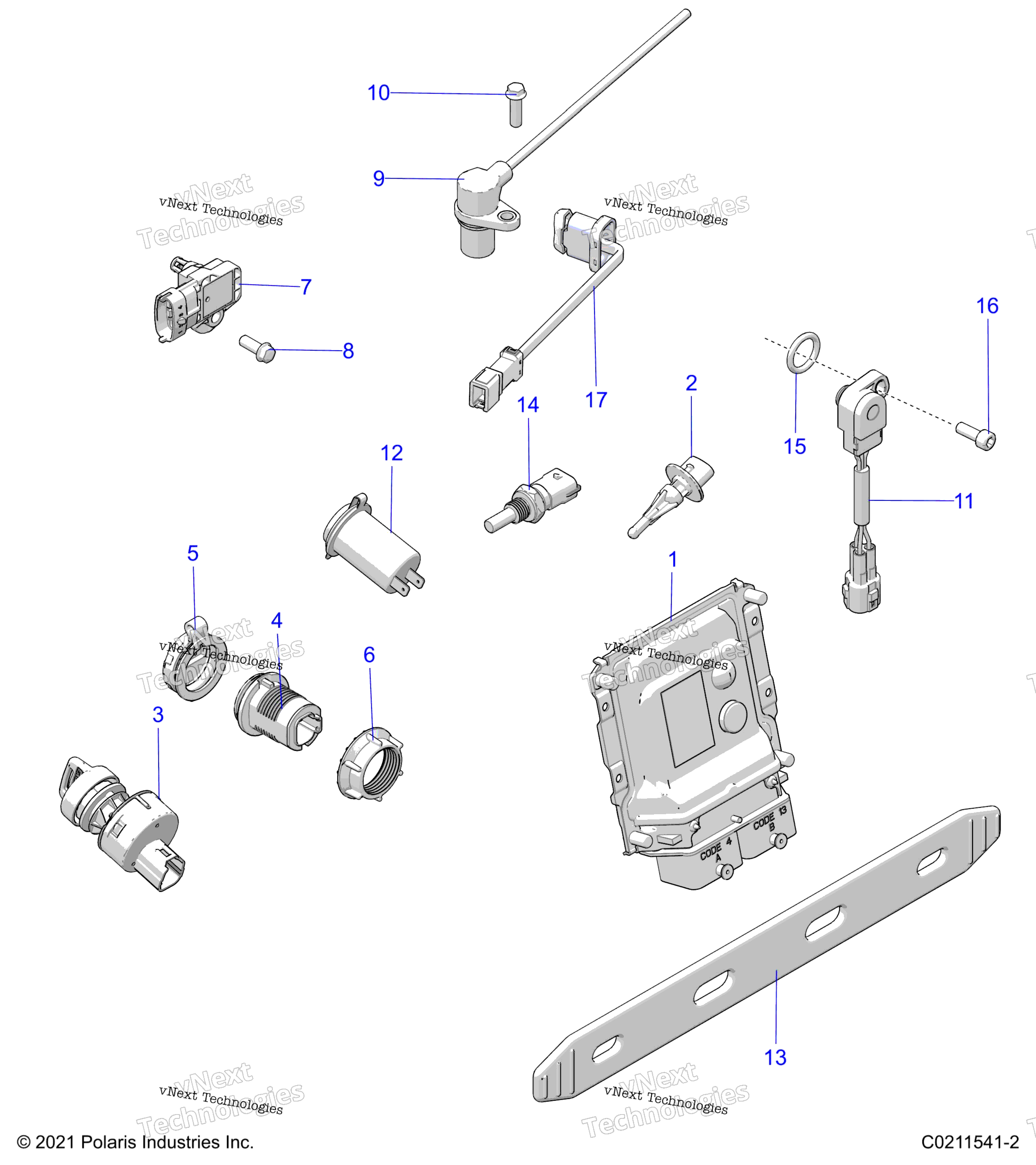 Electrical, Switches, Sensors, Ecu & управление Modules