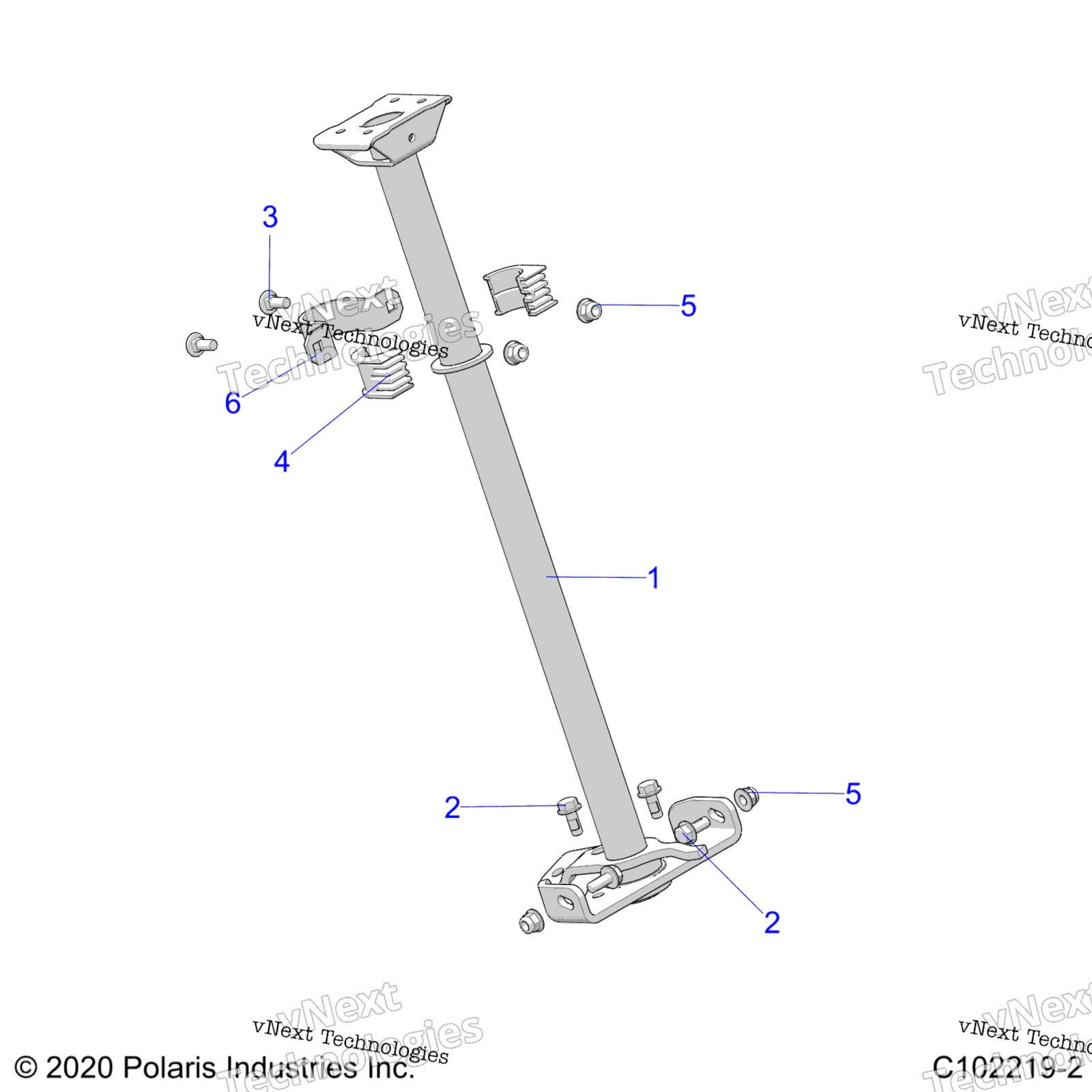 Steering, рулевое управление Post A23sxa85a6 / A1