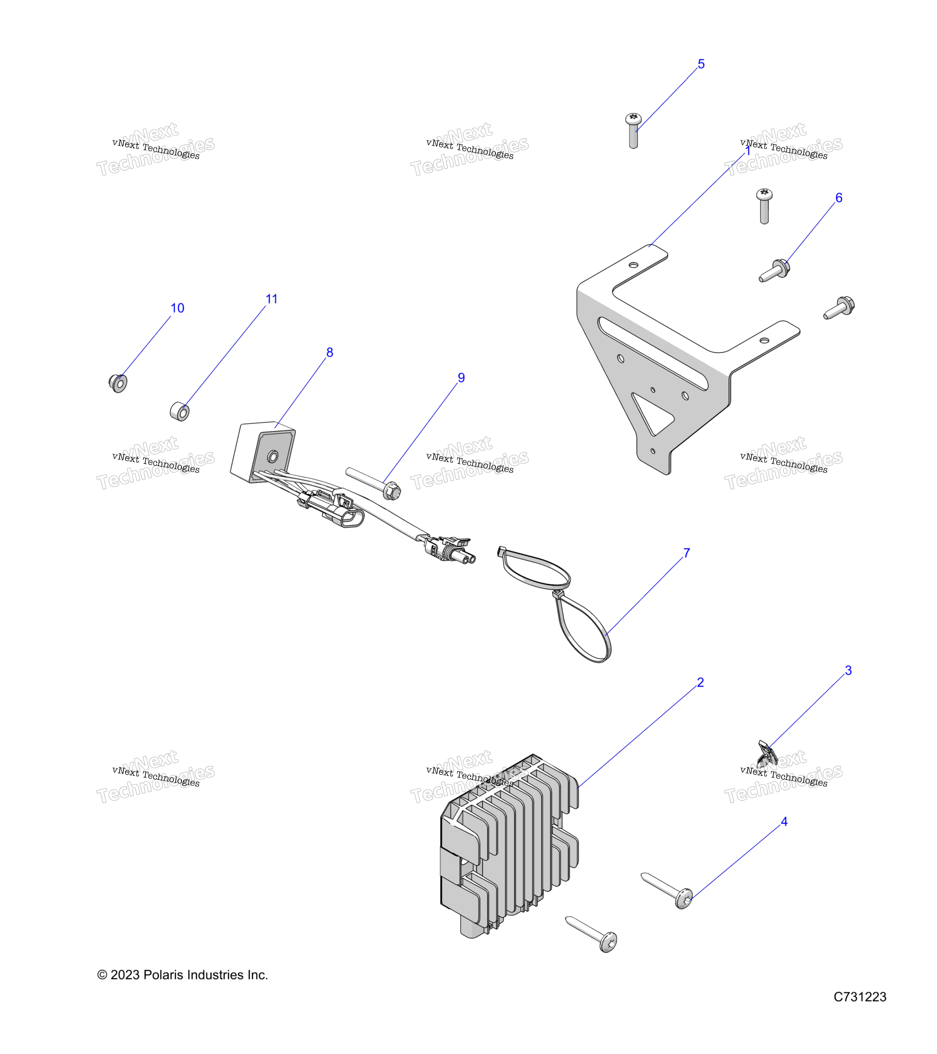 Electrical, провод Harness, Components