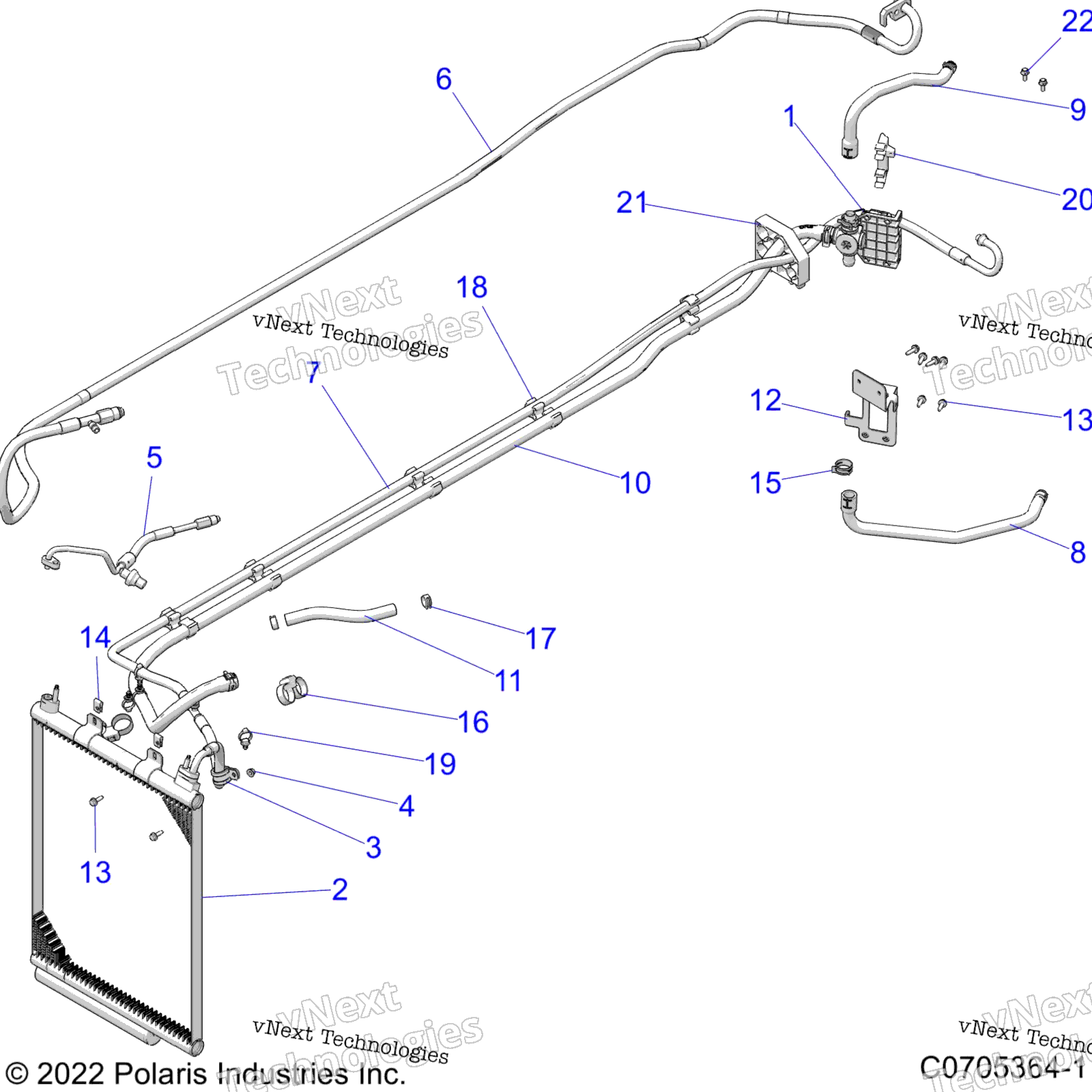 кузов Hvac Routings