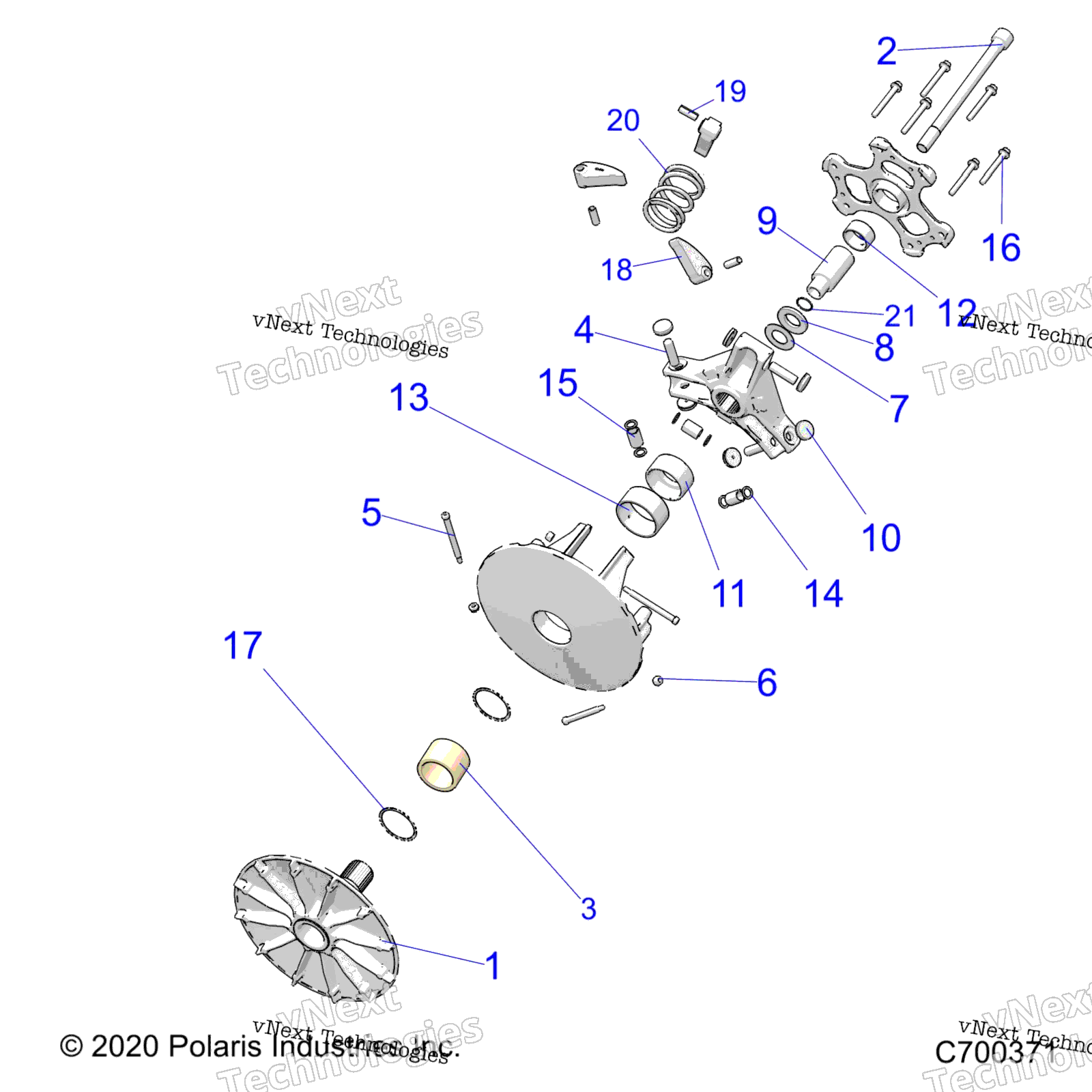 Трансмиссия, первичное сцепление