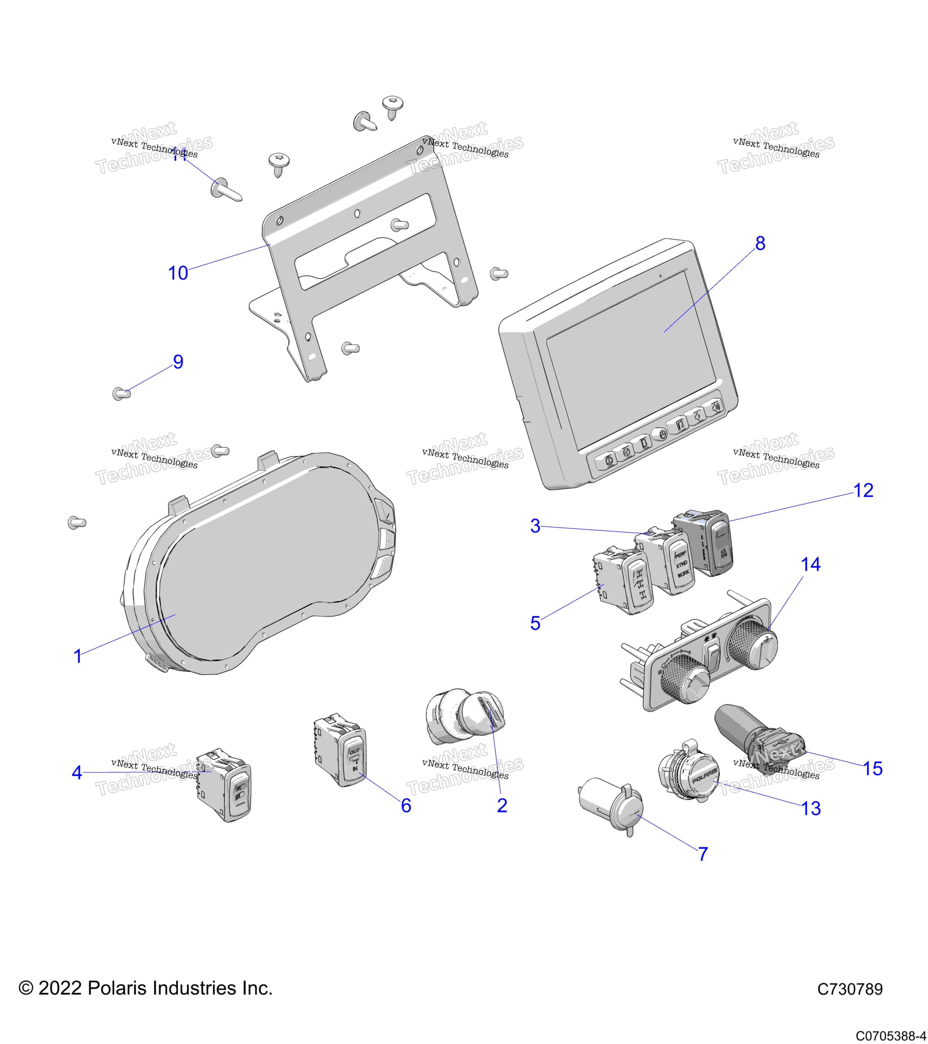 Electrical, панель Instruments