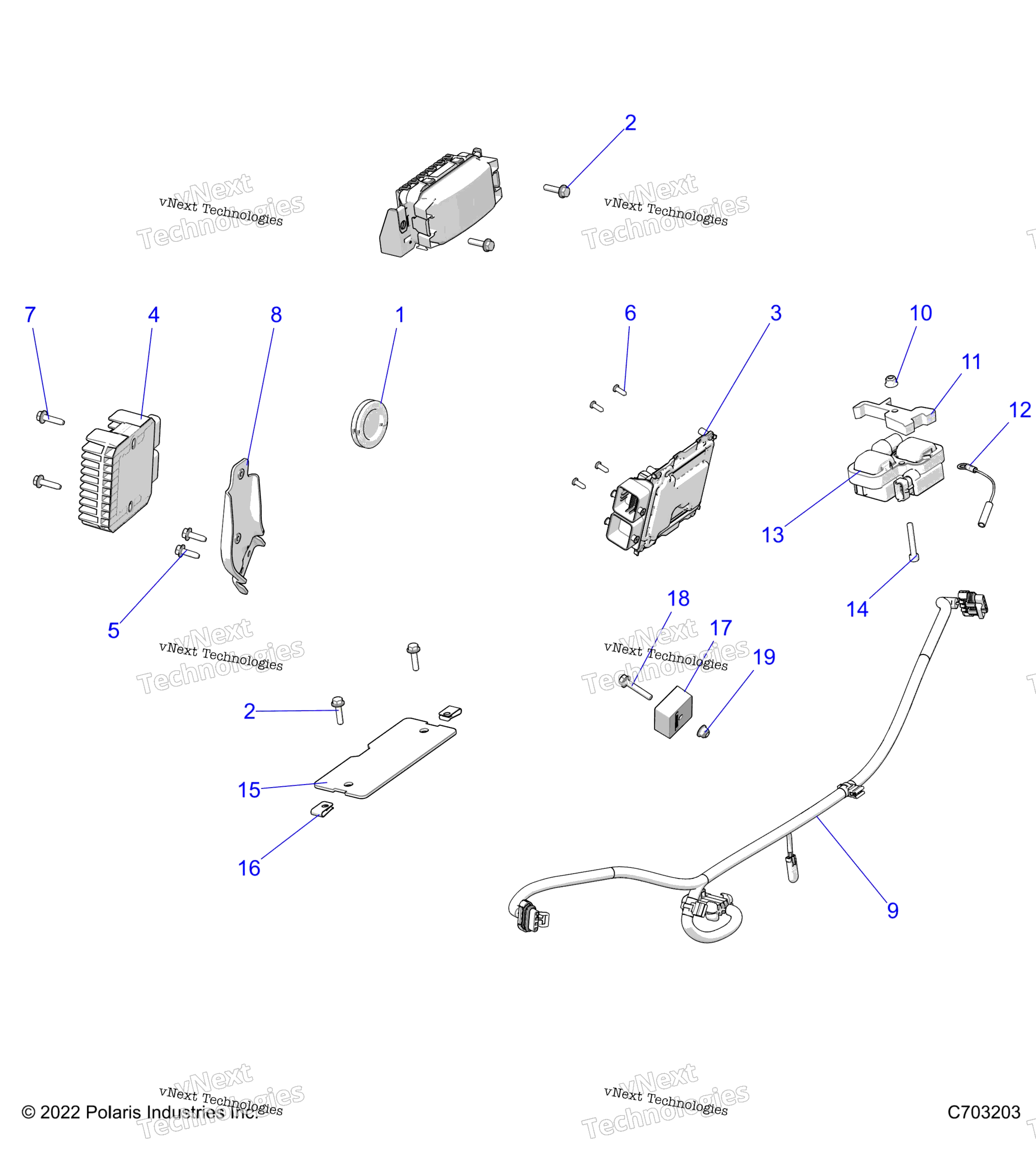 Электрооборудование, жгут проводов Components And Related