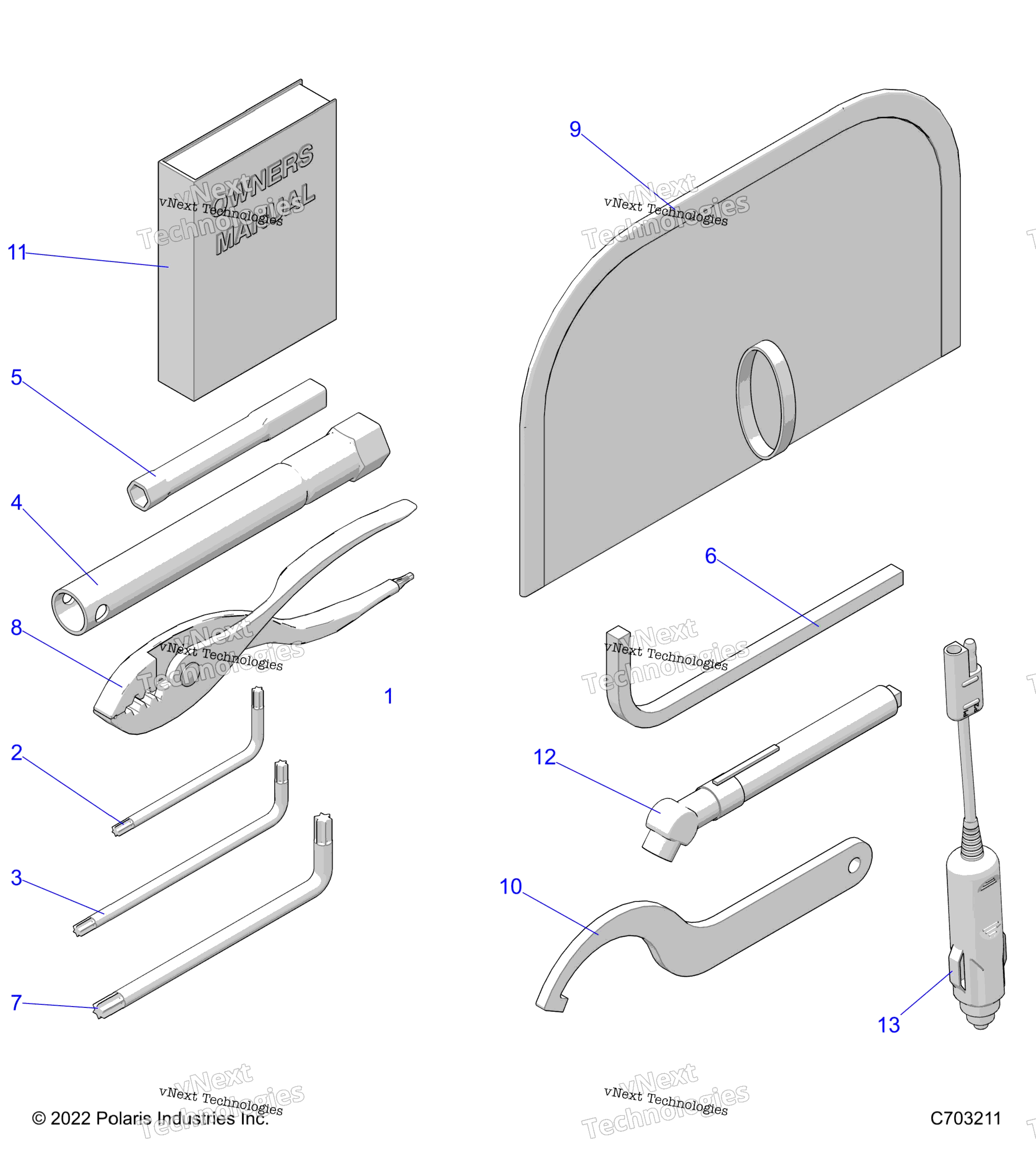Reference, Owners Manual и инструмент комплект