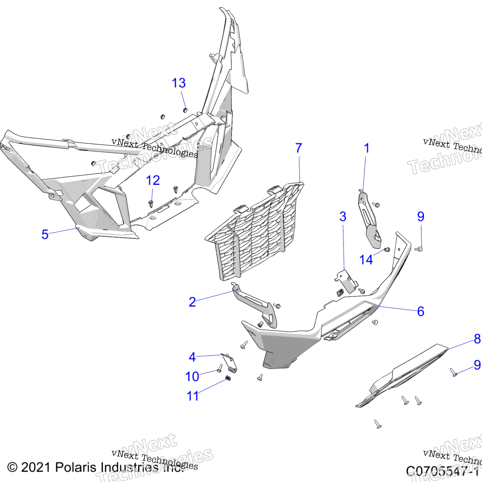 Body, передний Bumper