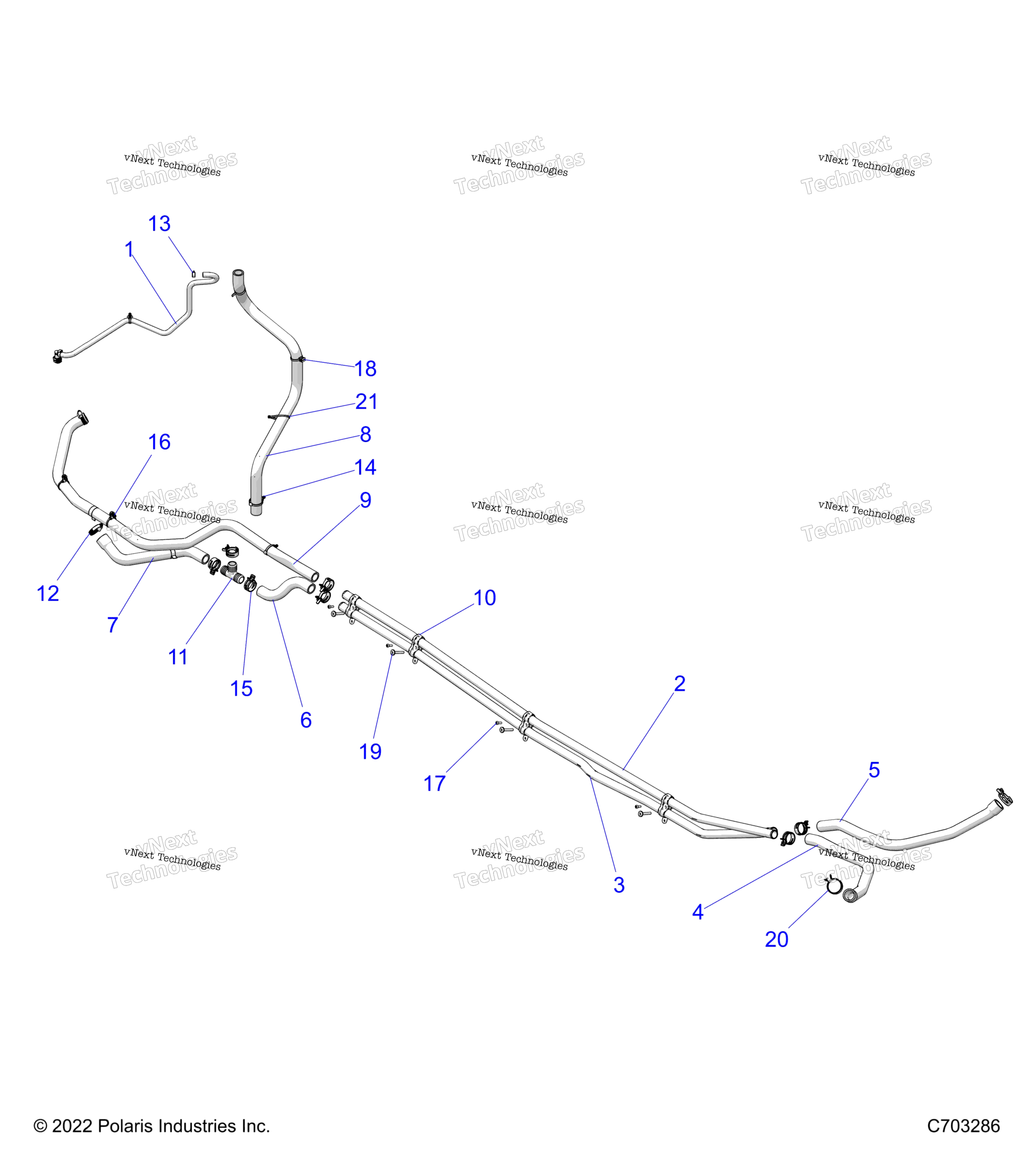 Двигатель, охлаждение Routing Engine
