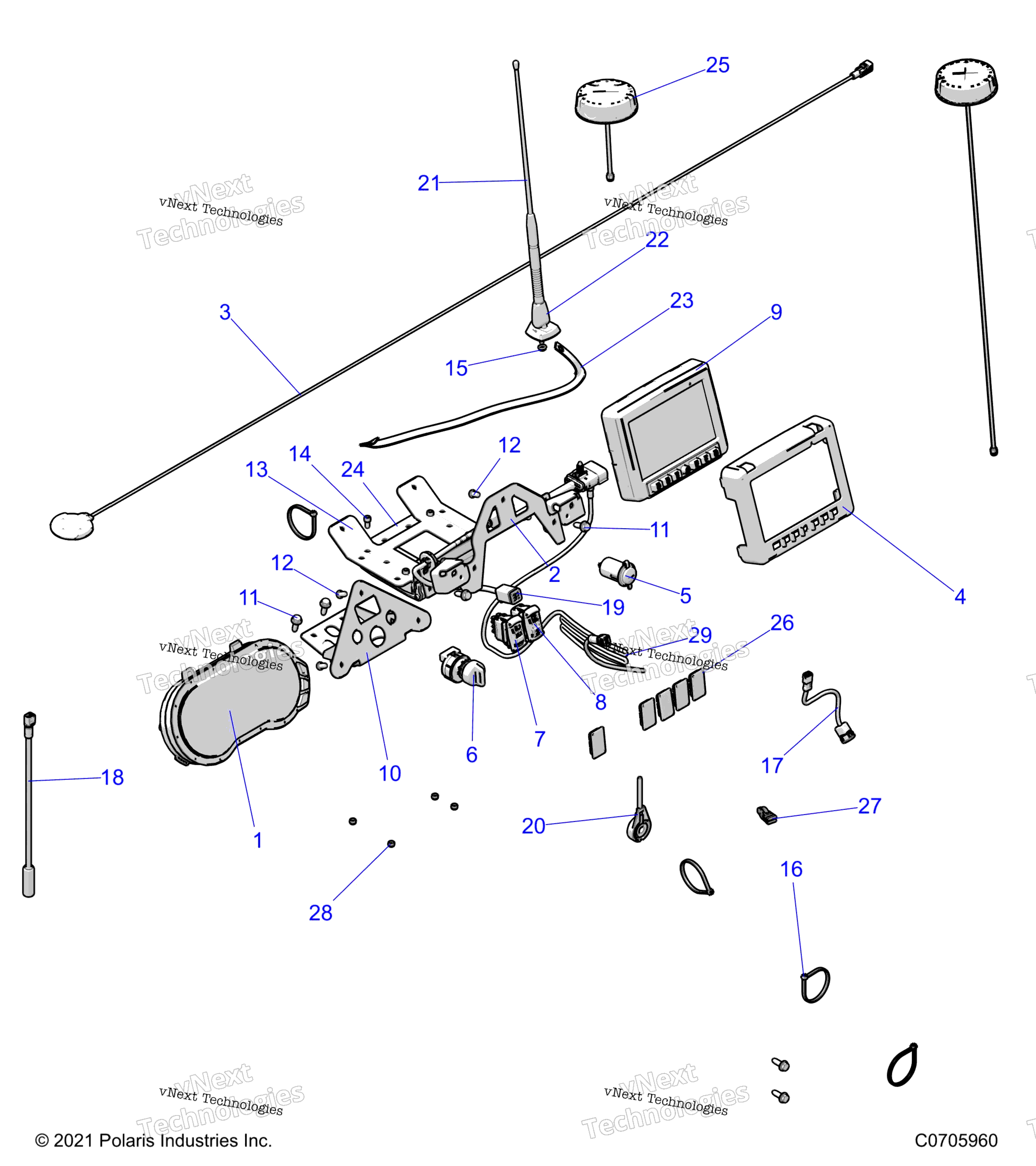 Electrical, Dash Instruments и Controls, Ride Command