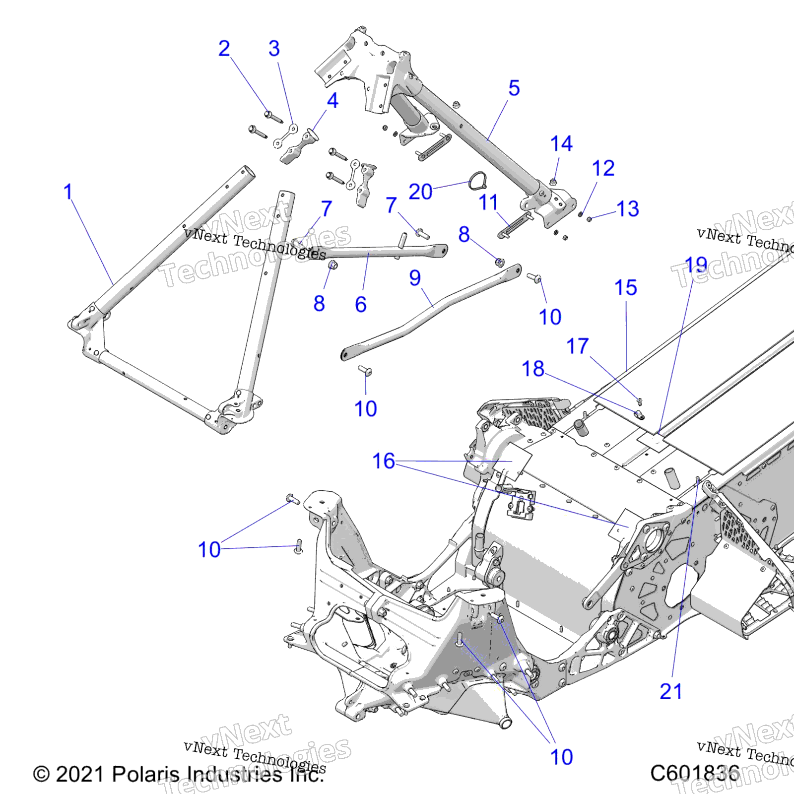 Chassis, Chassis узел & Over Structure